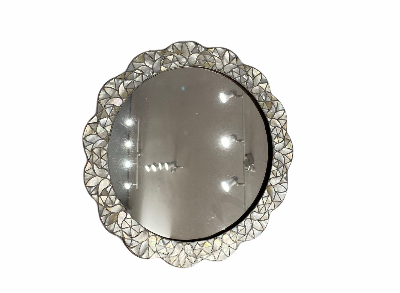 Mother of pearl mirror