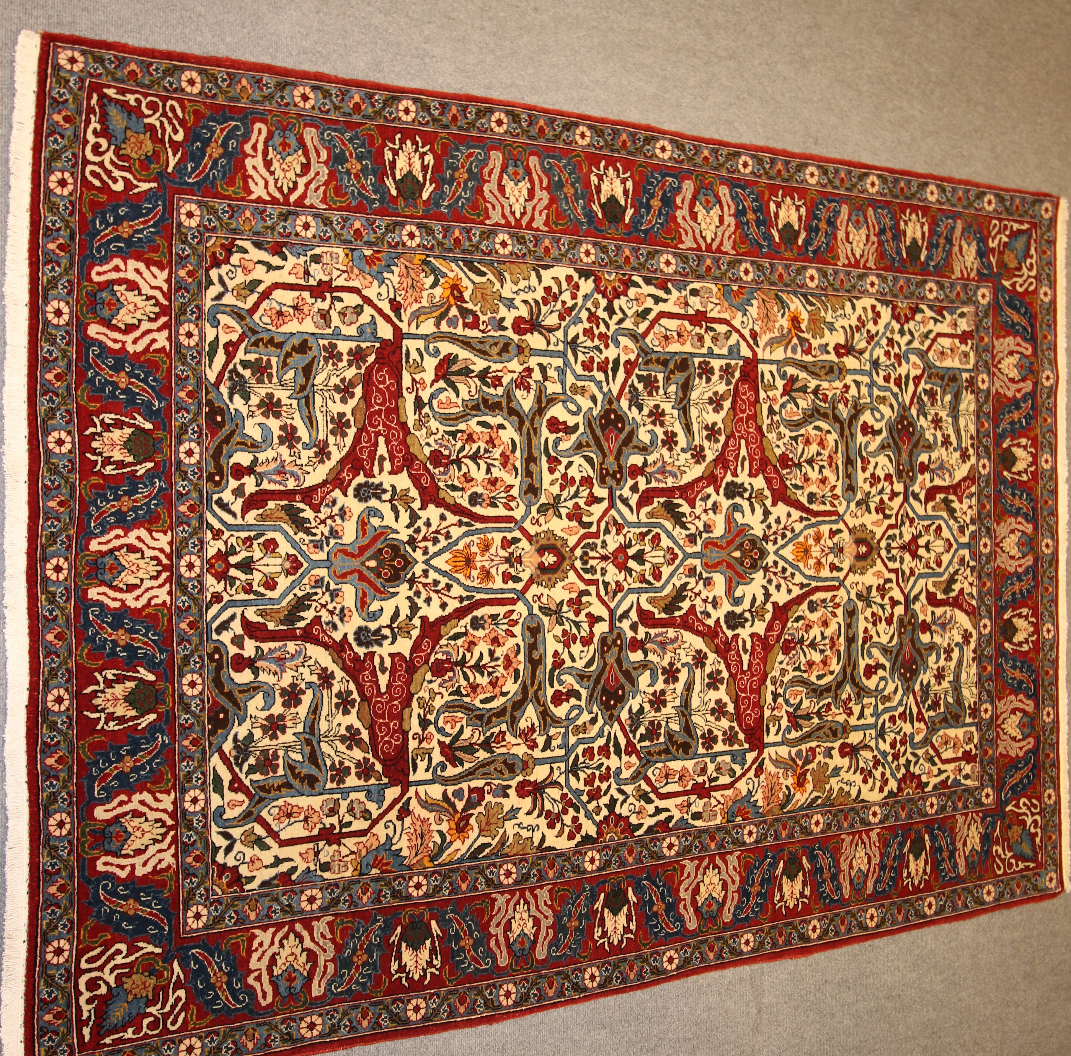 Antique Qum rug