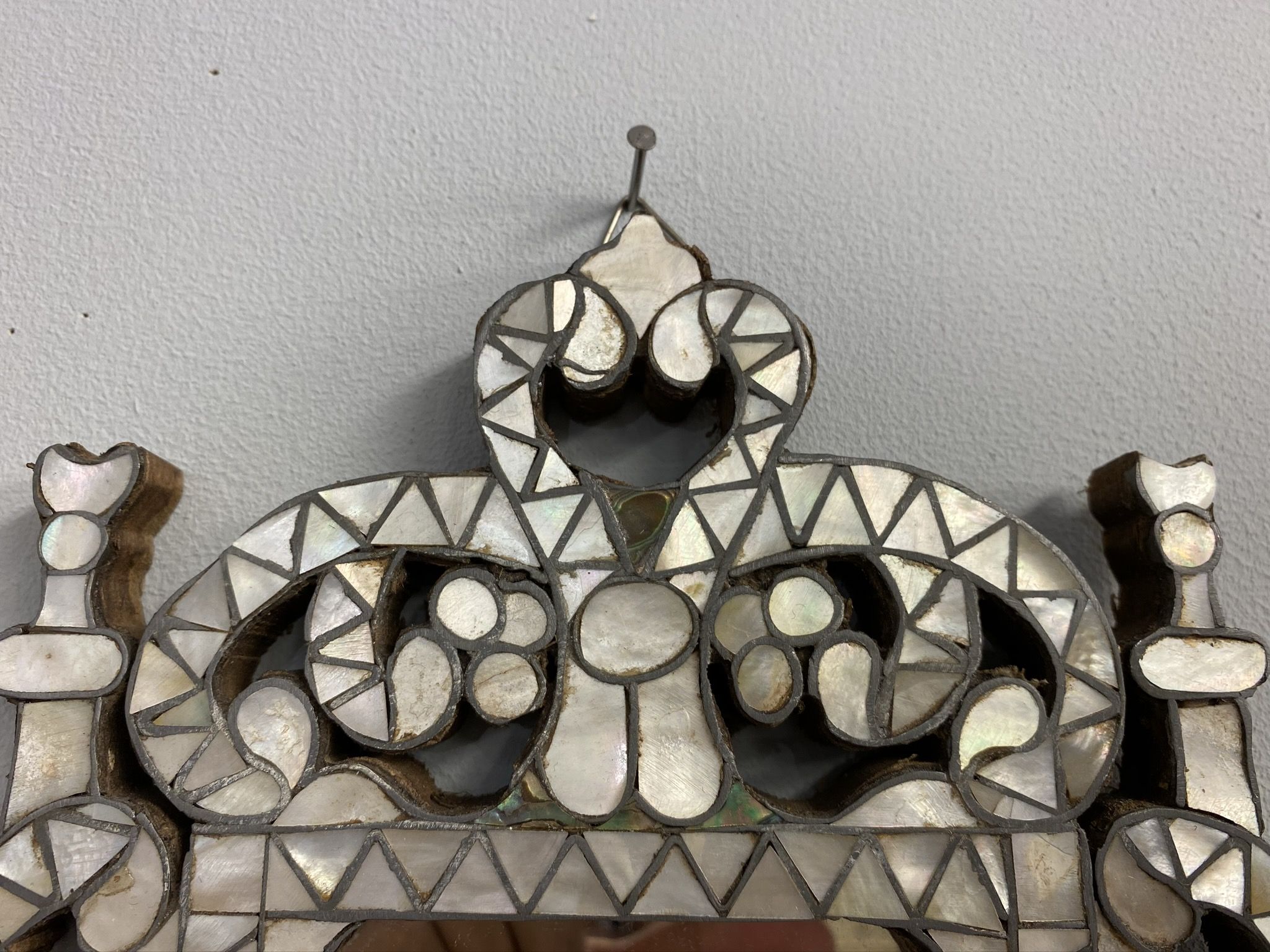 Syrian mother of pearl mirror