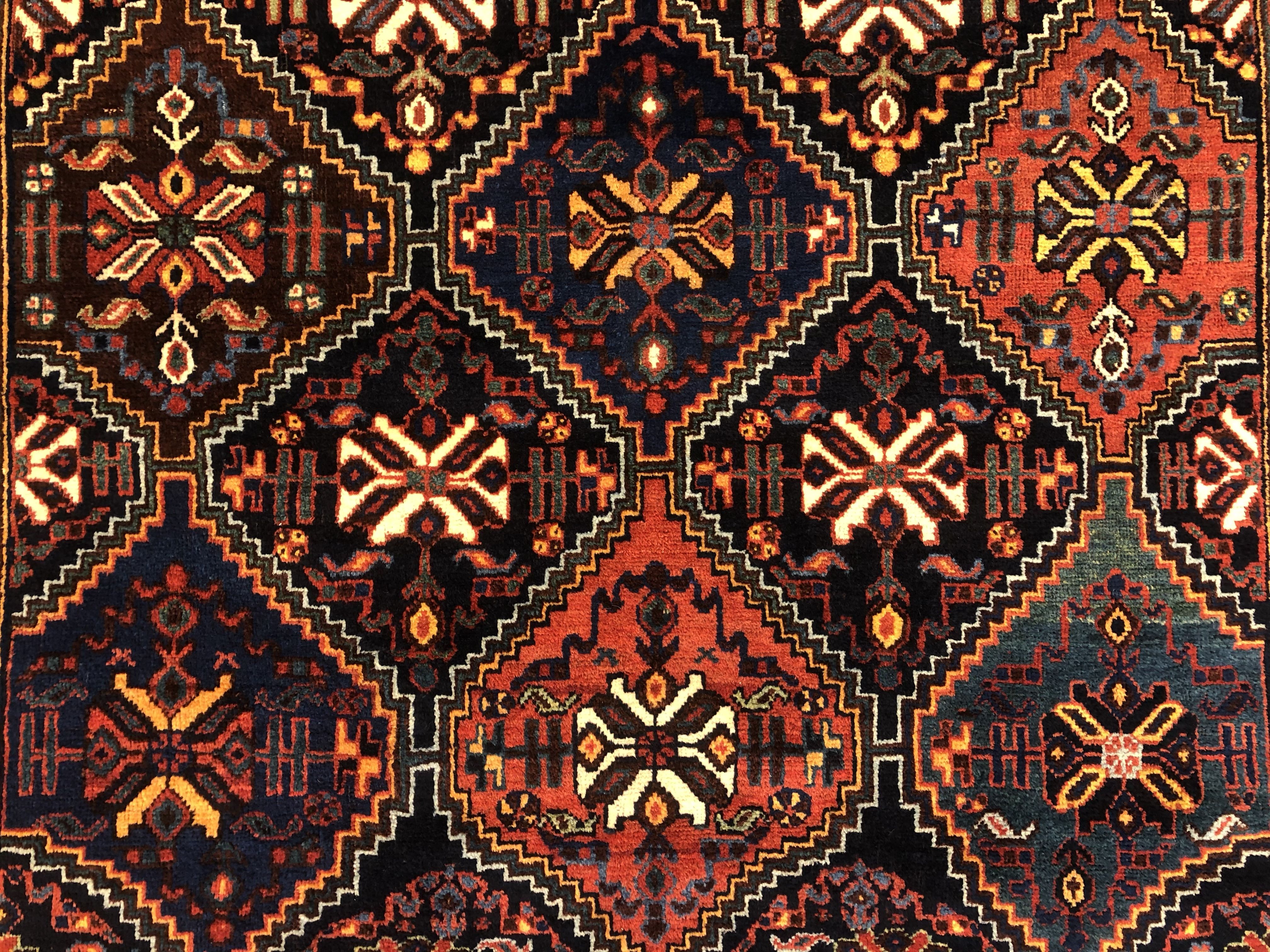 Antique Afshar rug