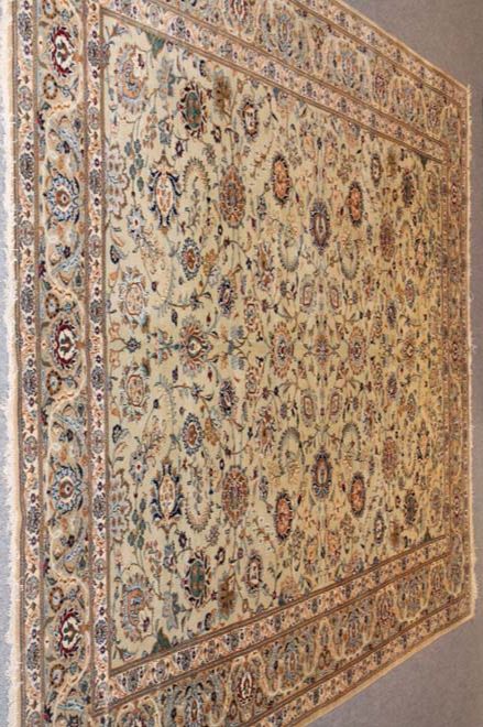 Antique Kashan carpet