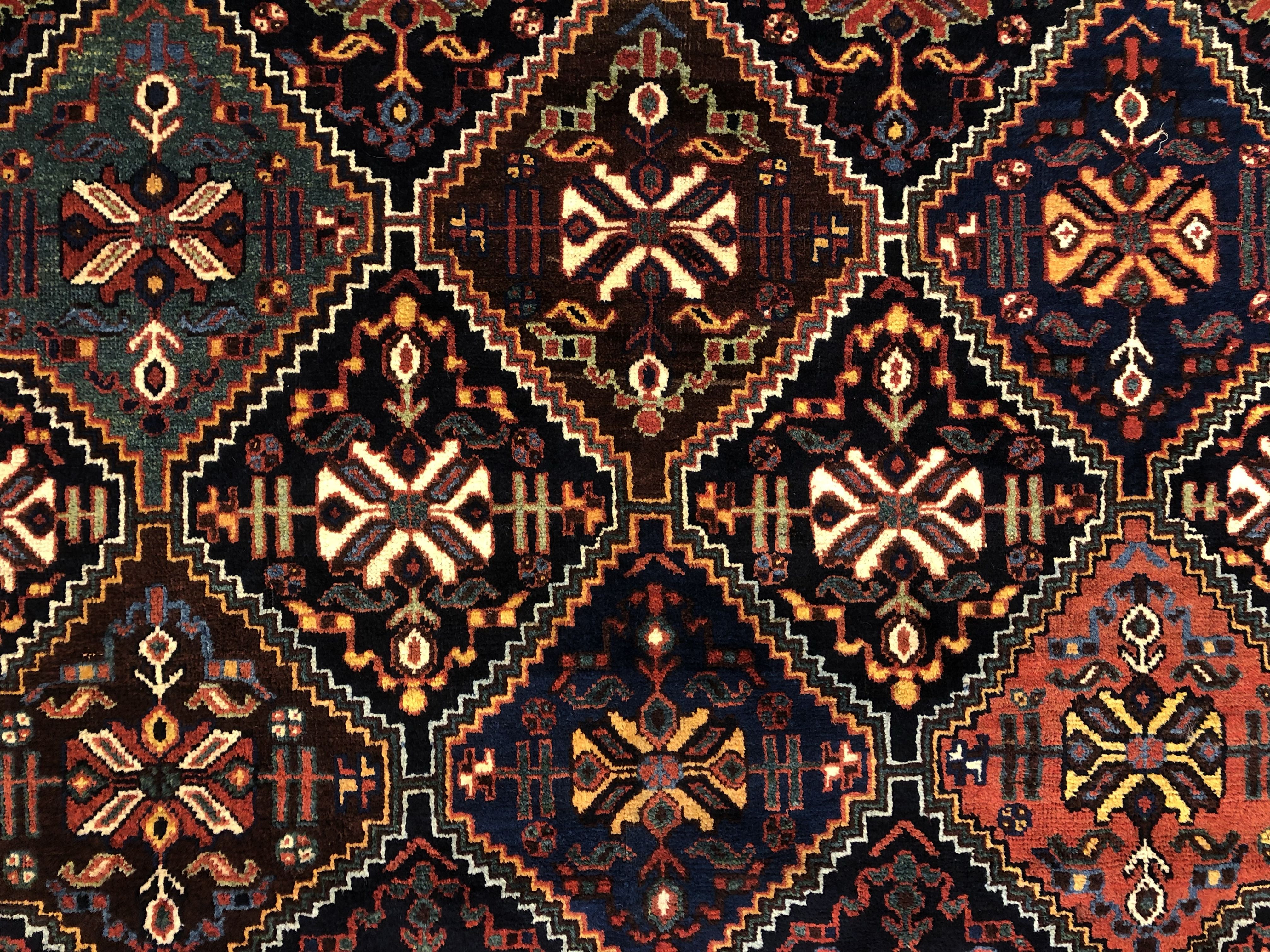 Antique Afshar rug