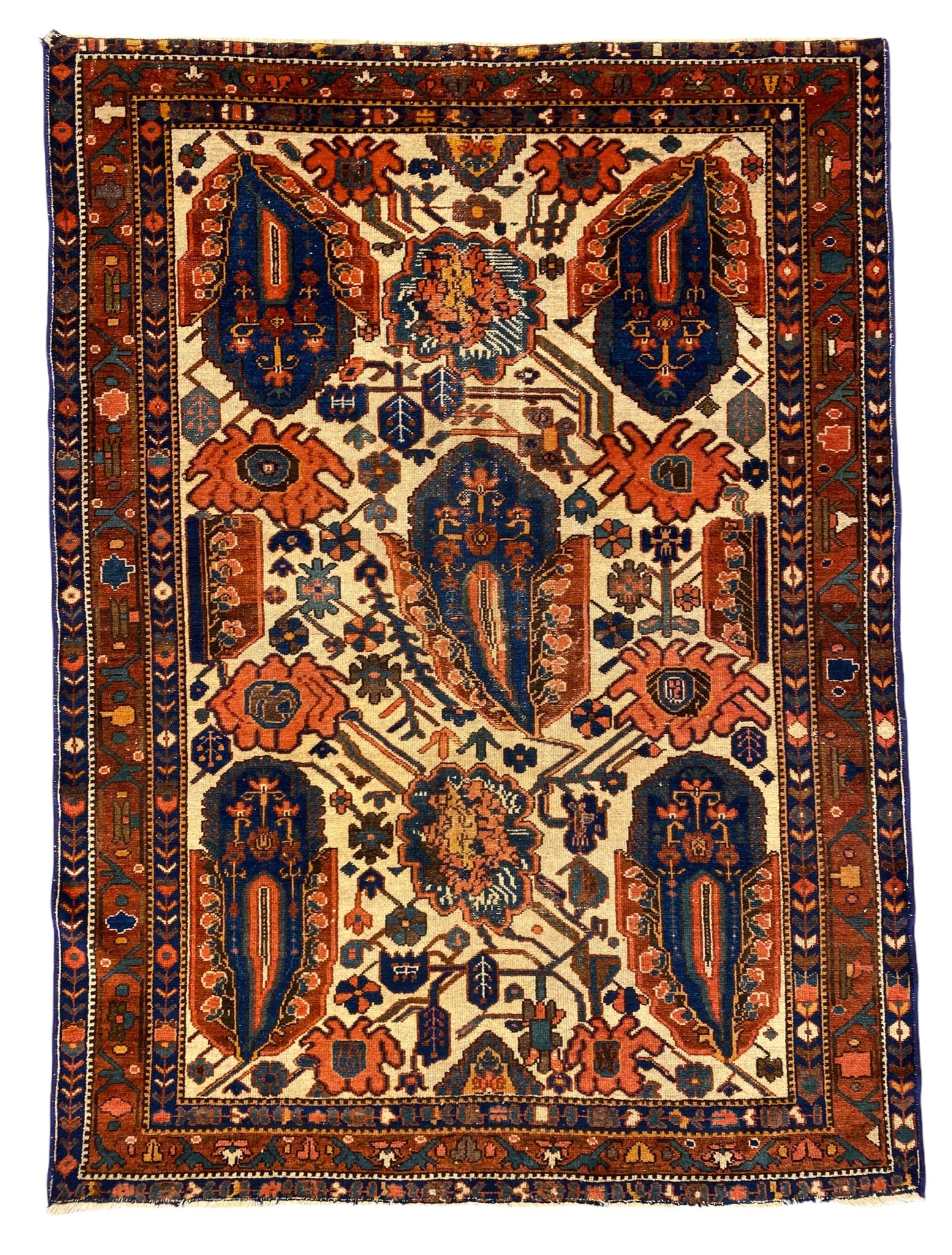 Antique Bakhtiari Rug