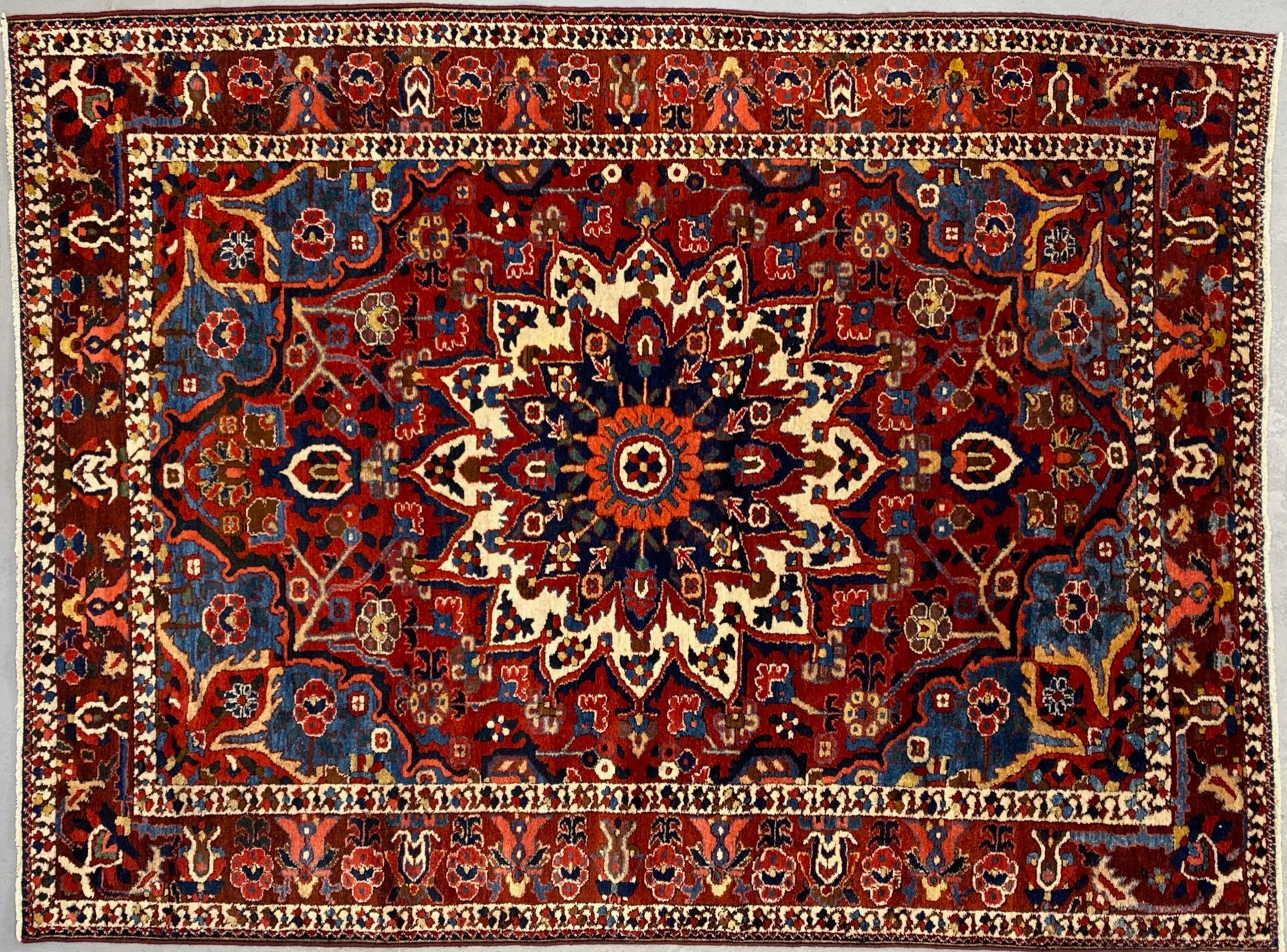 Antique Bakhtiari rug