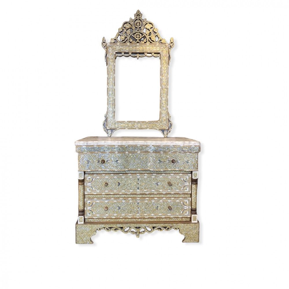 Mother of Pearl Chest of Drawers