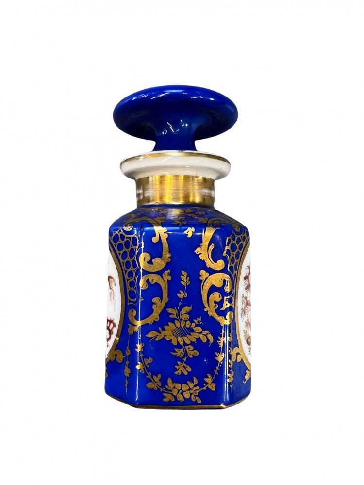 Antique French Ceramic Perfume
