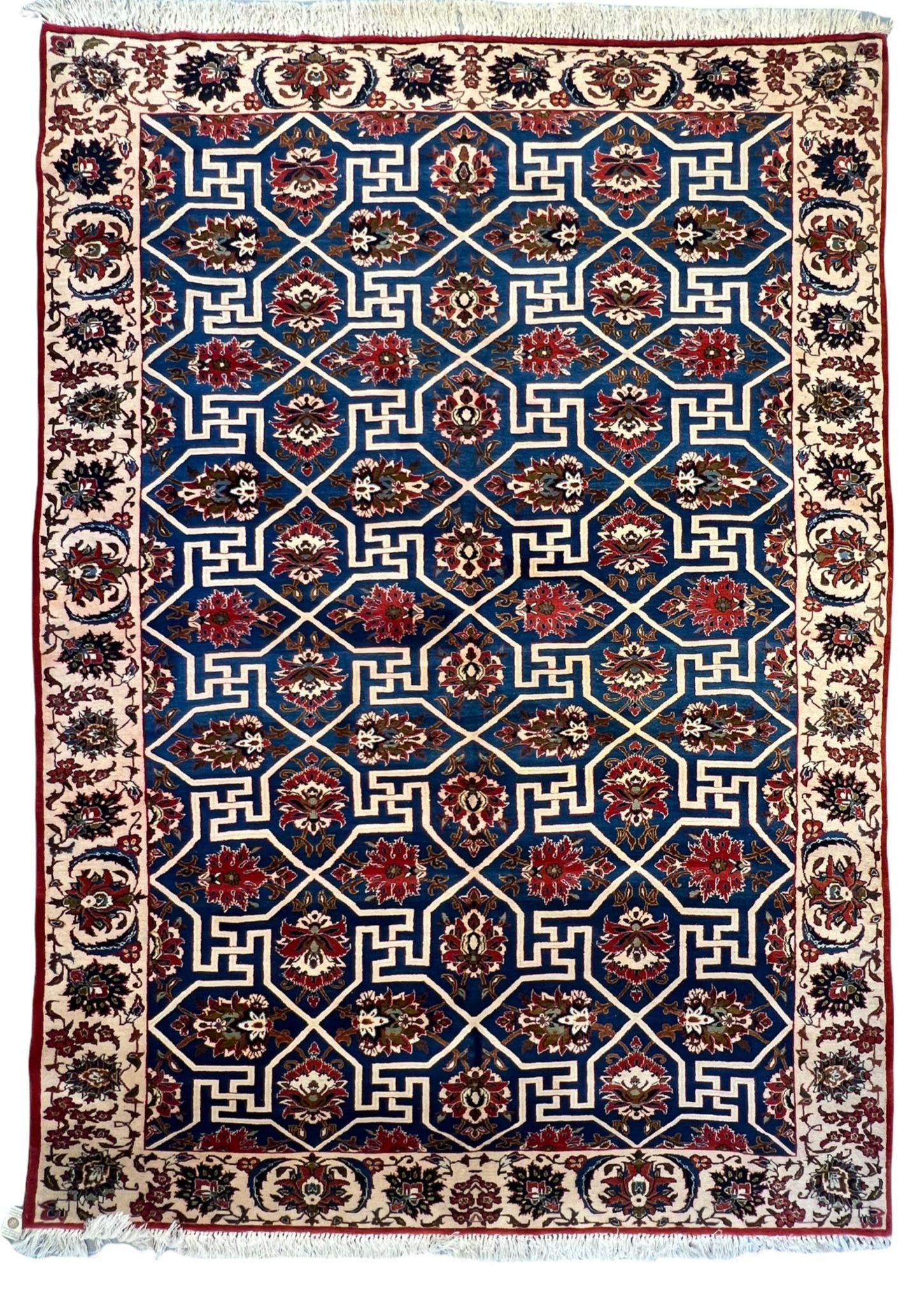 Antique Isfahan carpet