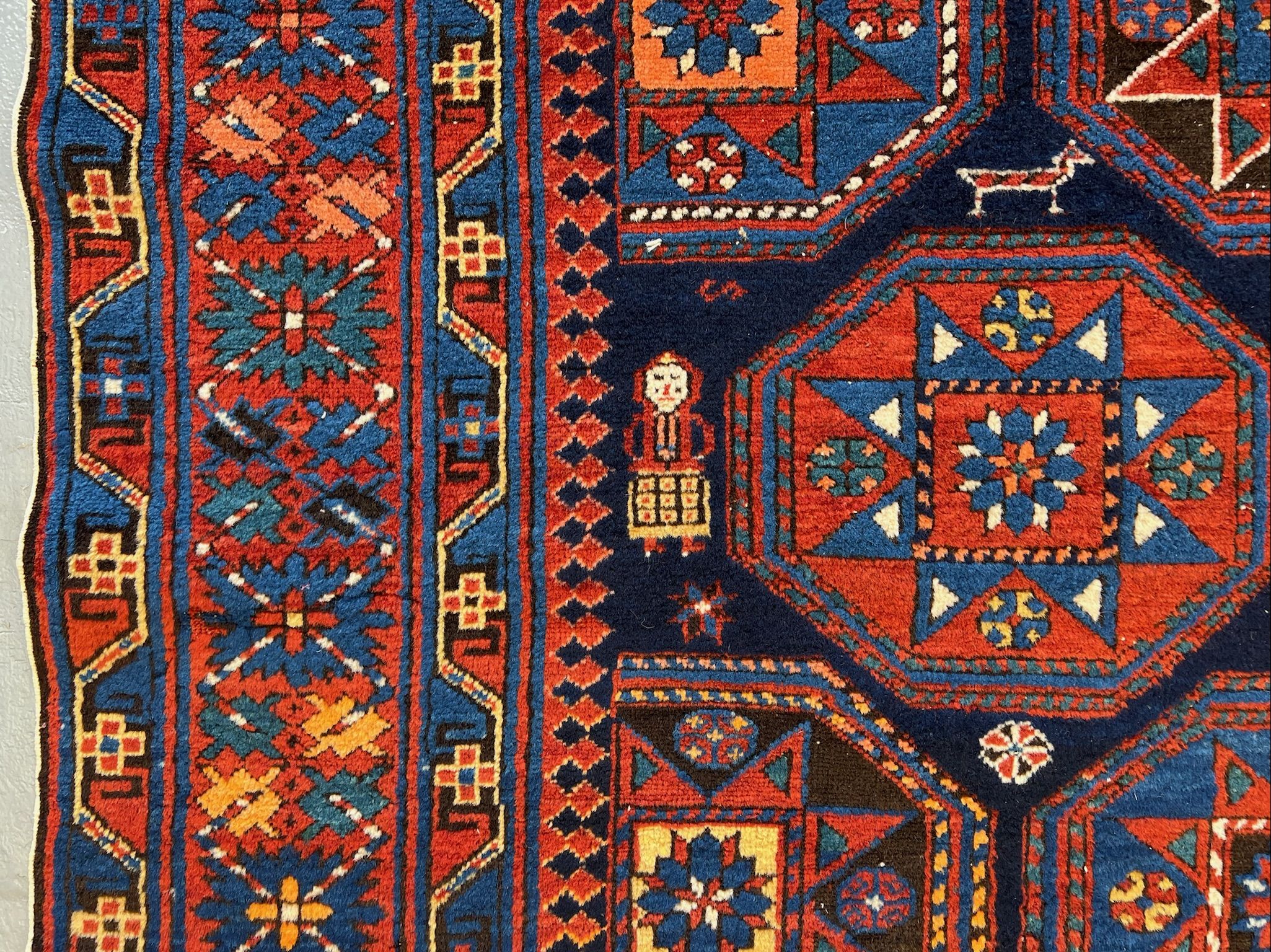 Antique Long Shirvan Rug