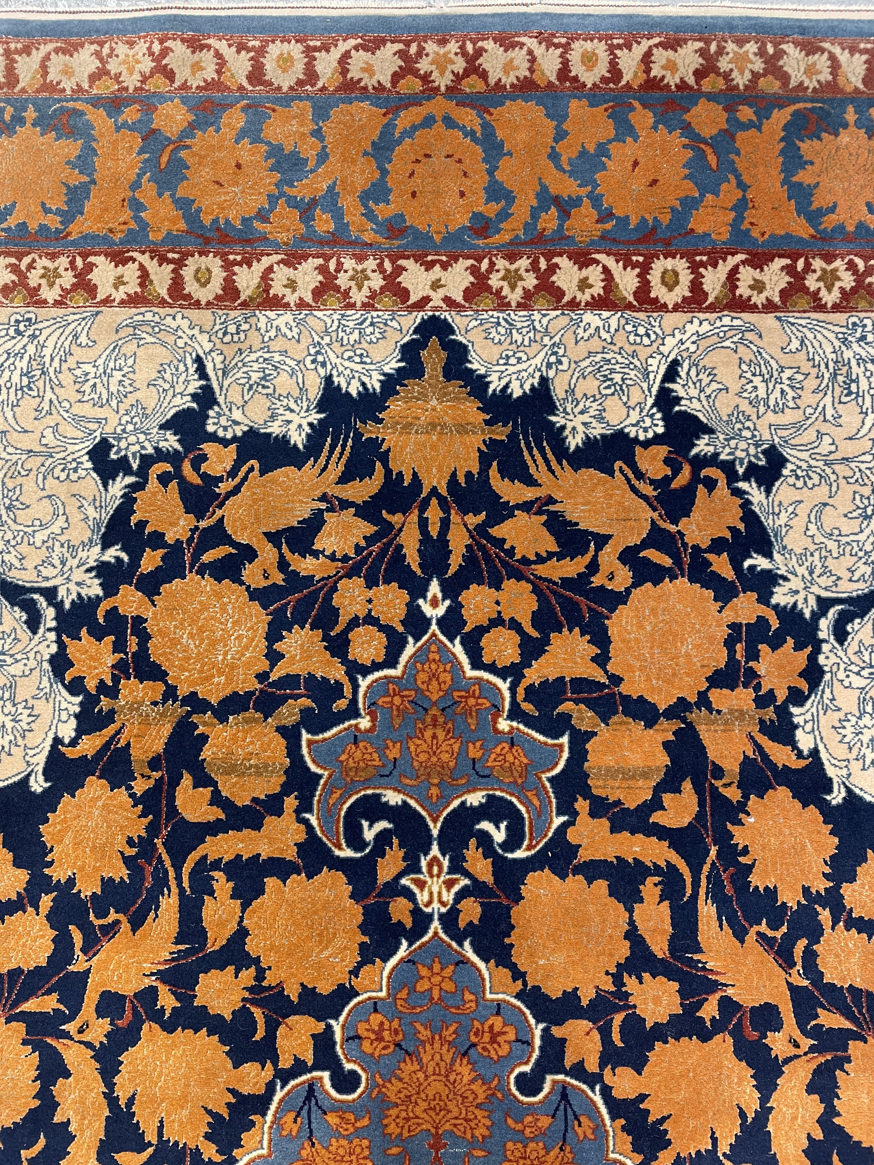 Antique Isfahan Rug