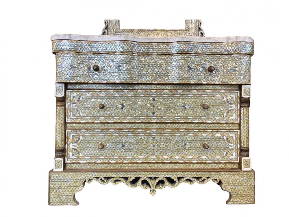 Mother of Pearl Chest of Drawers