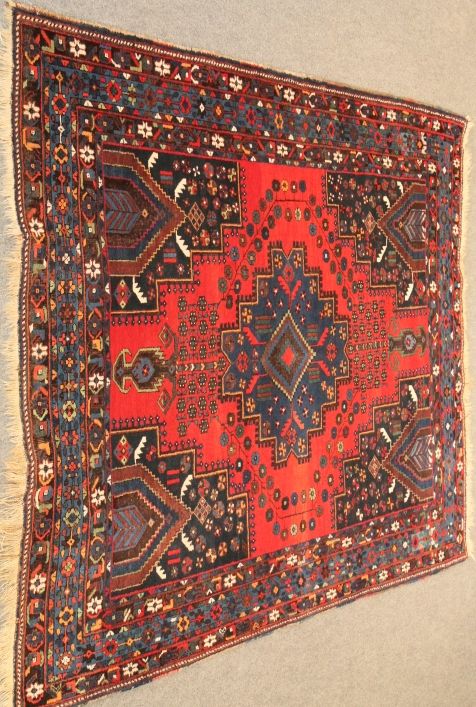Antique Afshar rug