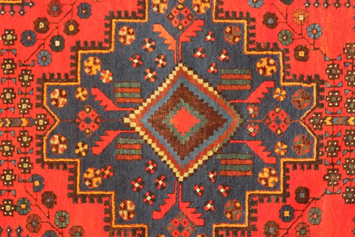 Antique Afshar rug