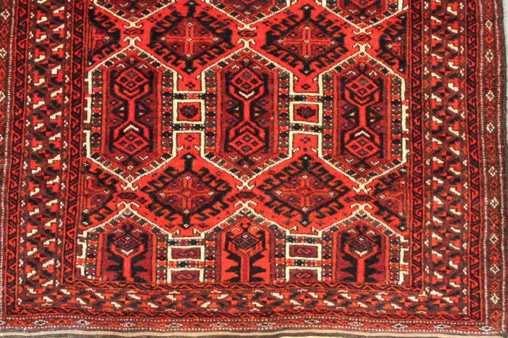 Antique Baluch rug