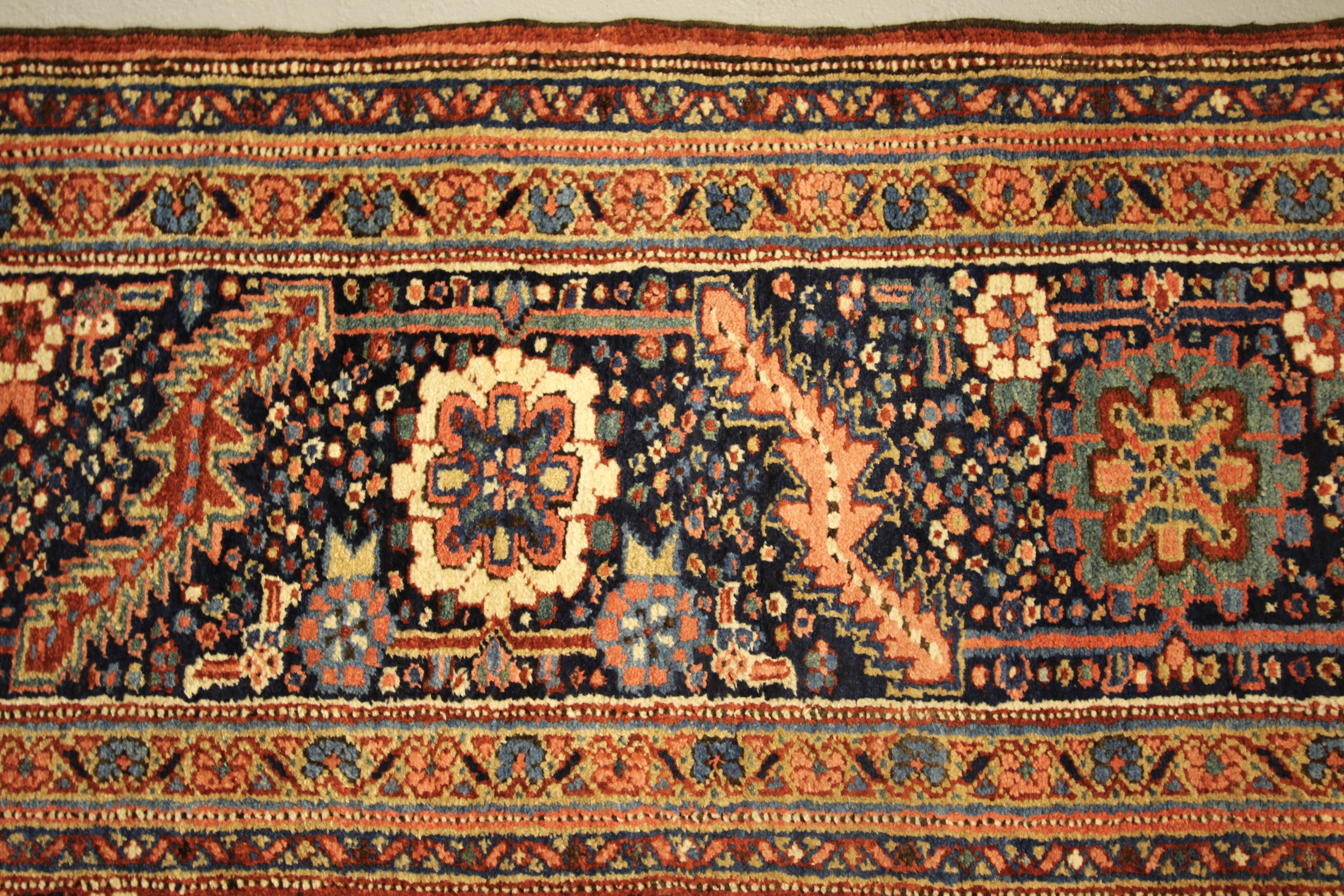 Antique Heriz carpet