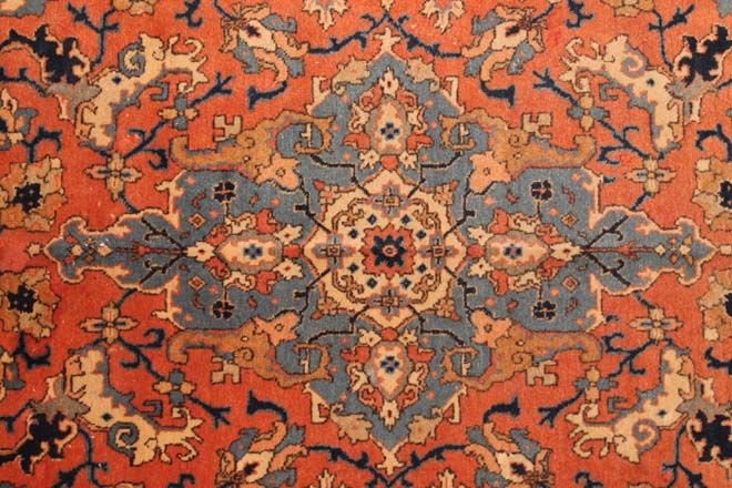 Antique Tabriz rug