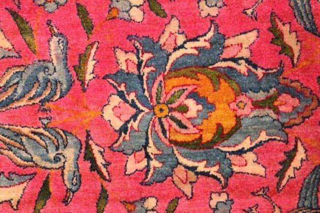 Antique Tehrani carpet