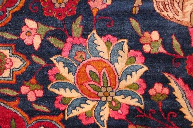 Antique Tehrani carpet