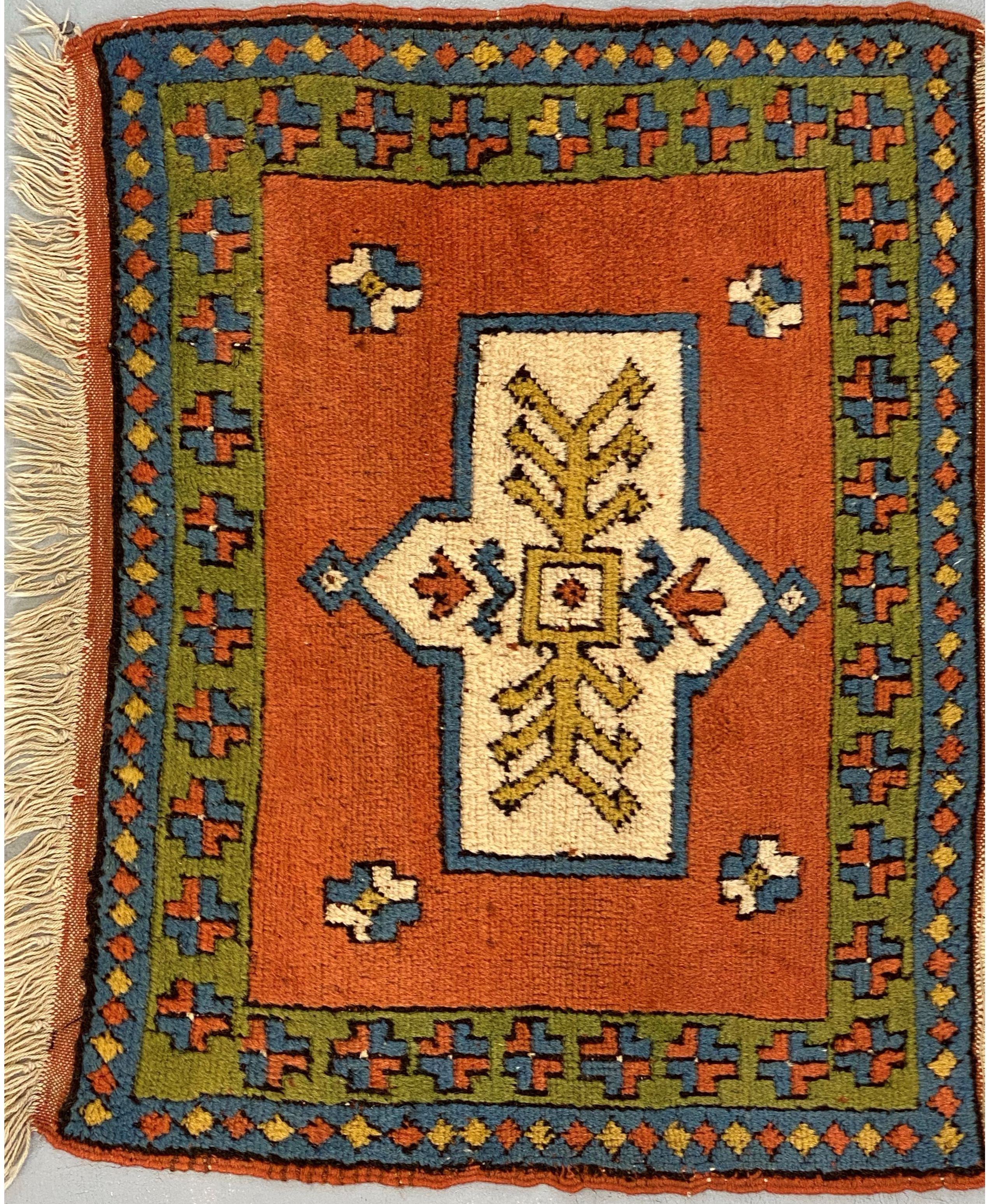 Old Turkish Ushak rug