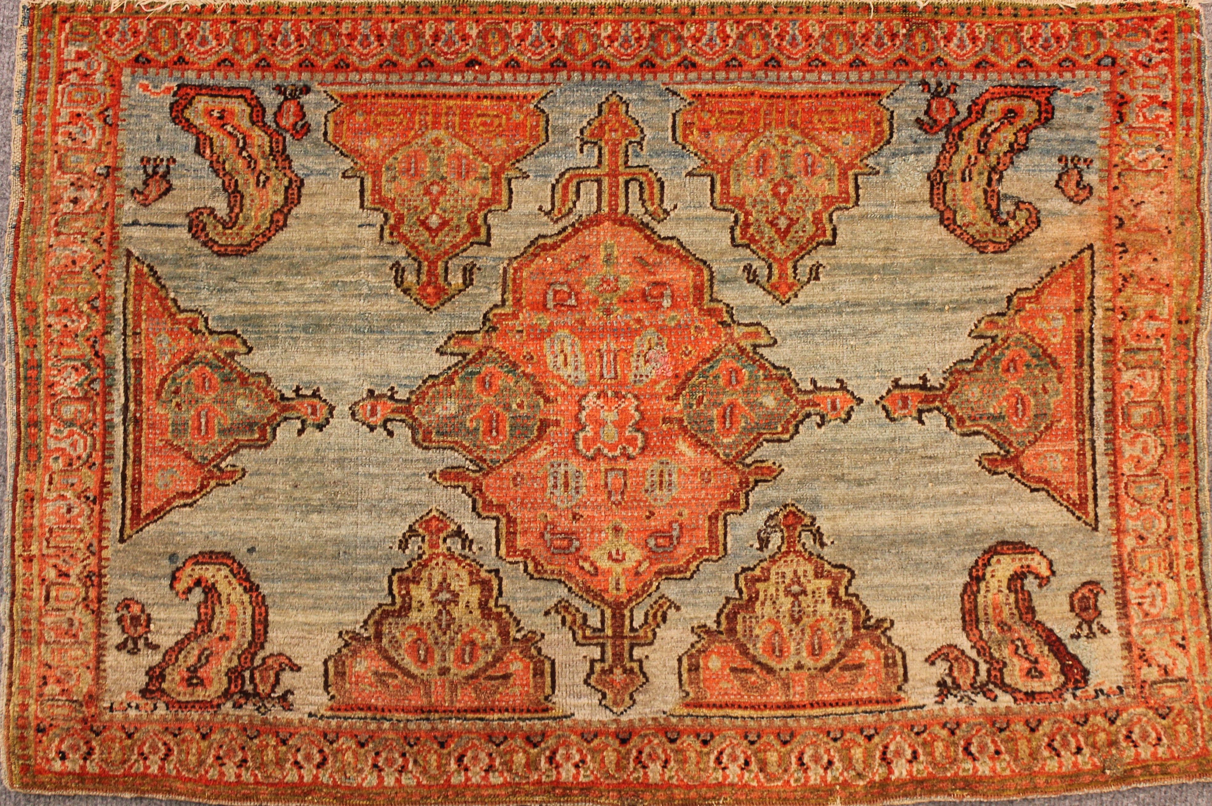 Antique Senneh rug