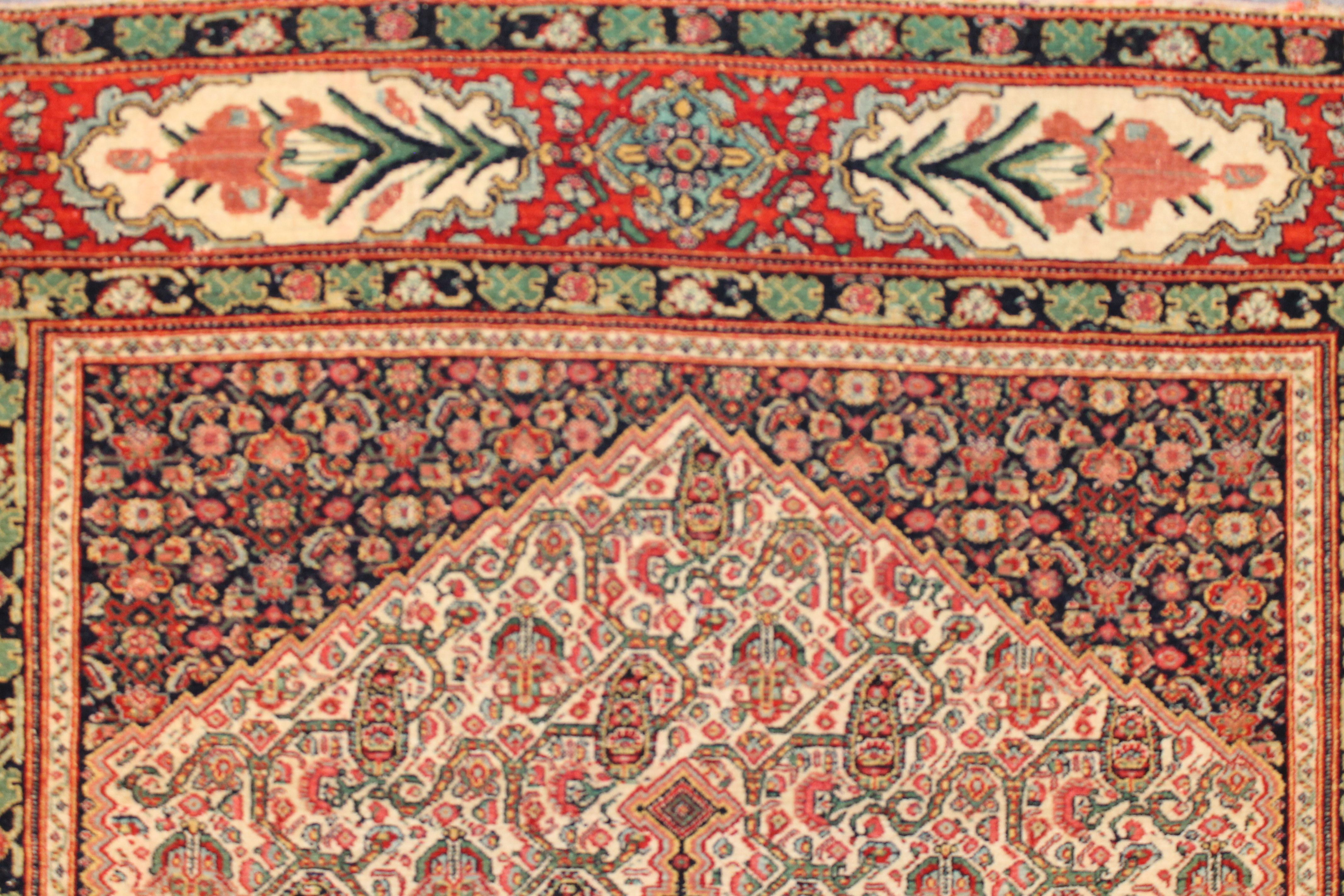 Antique Senneh rug