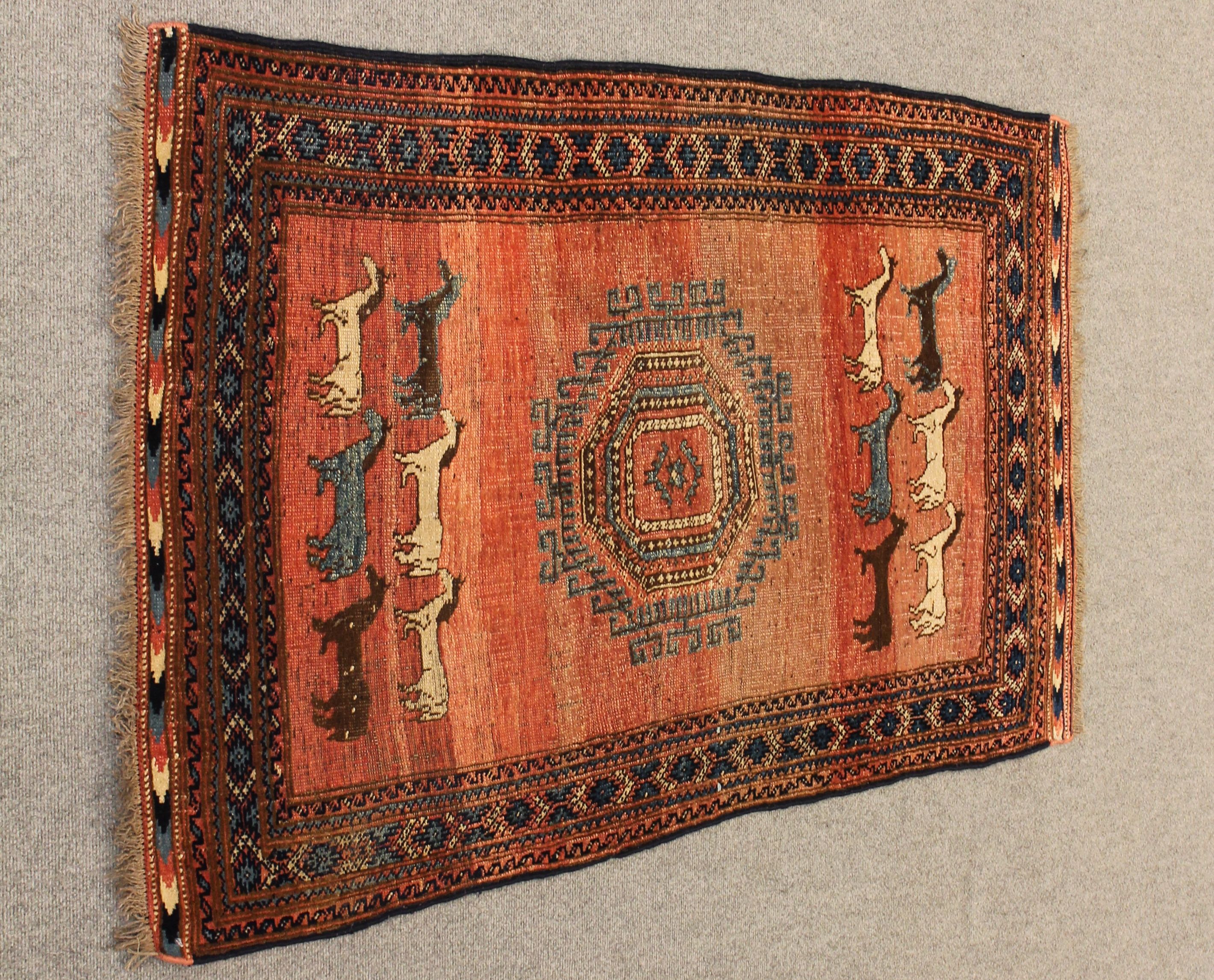Antique Baluch rug