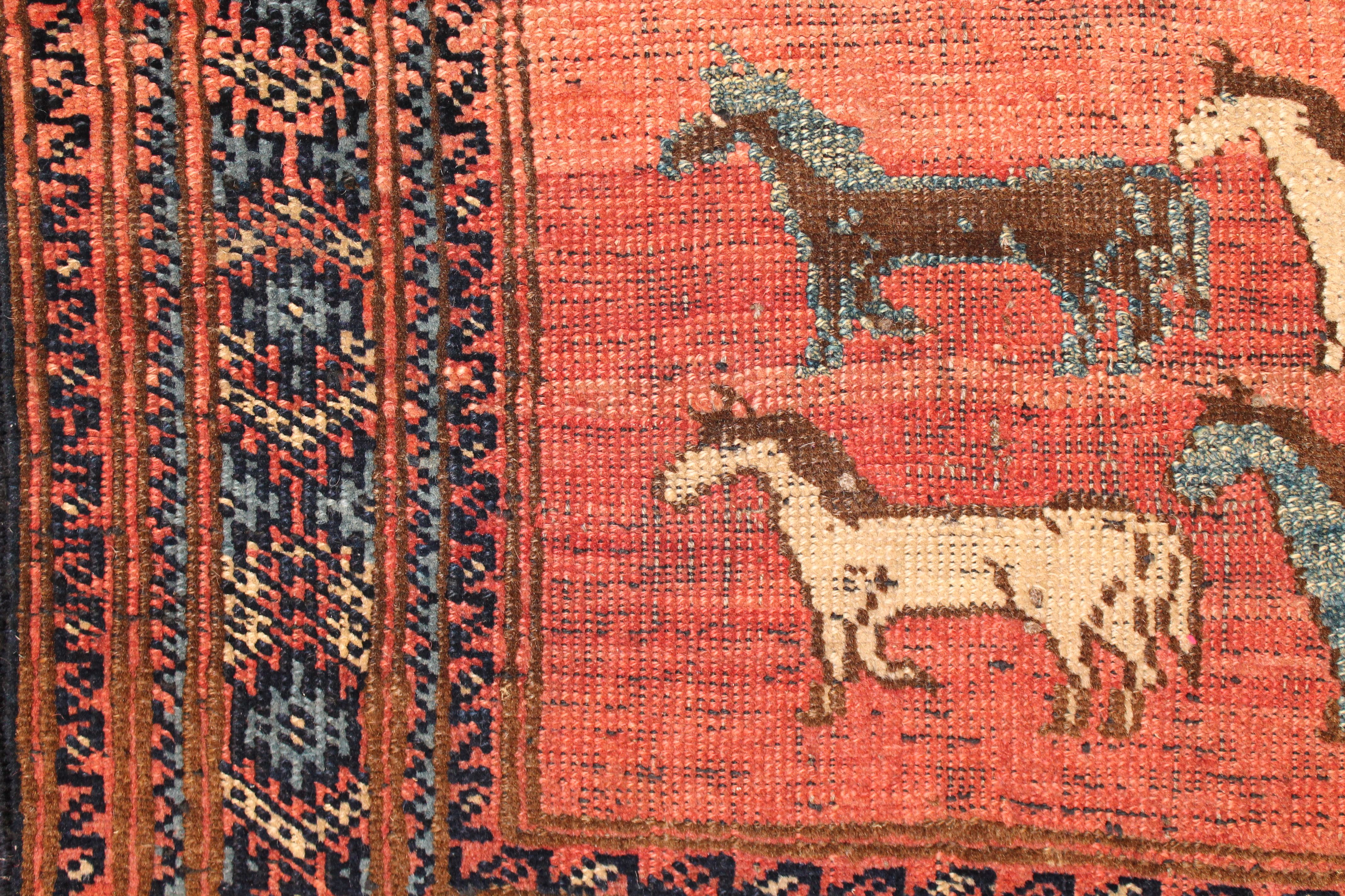 Antique Baluch rug