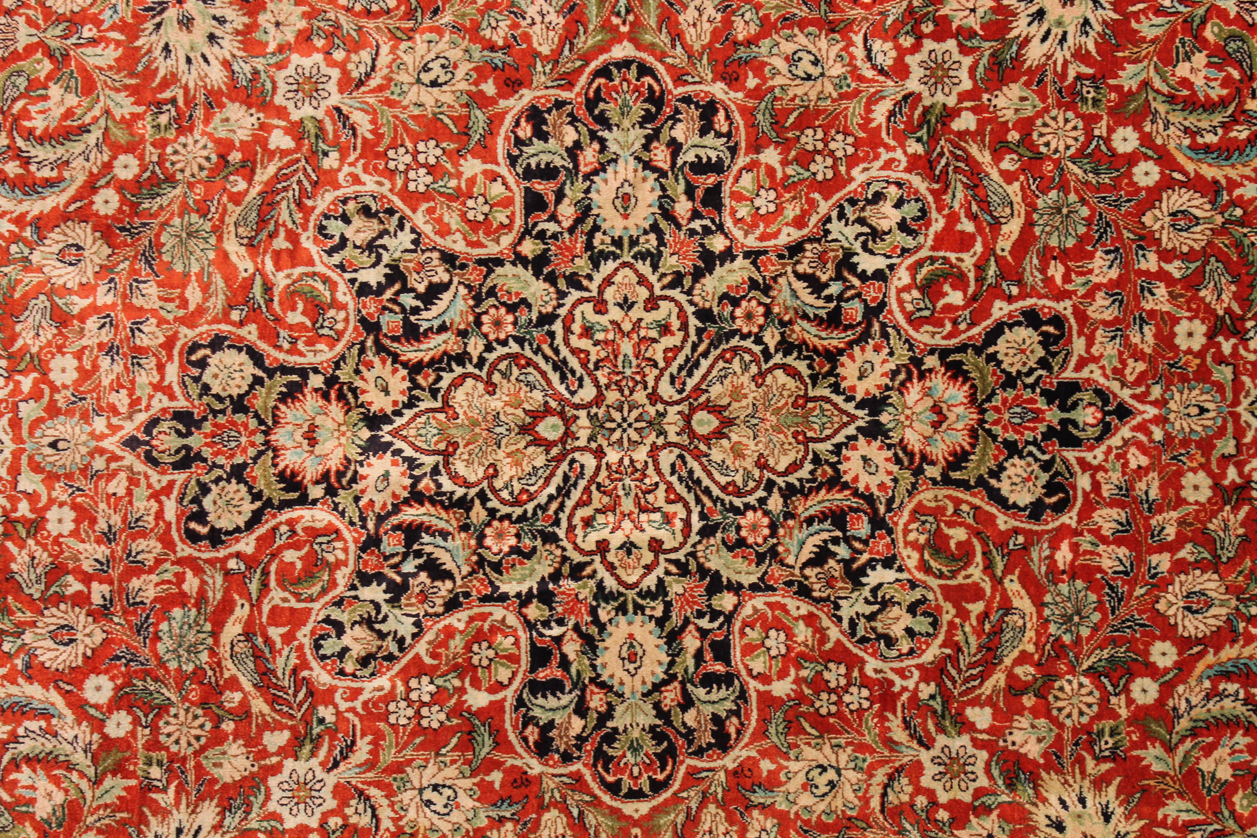 Sevavid silk rug