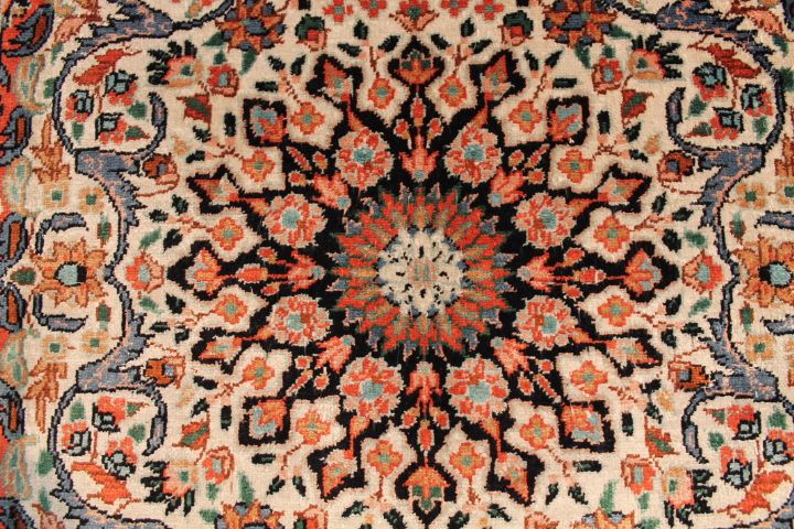 Silk Qom rug