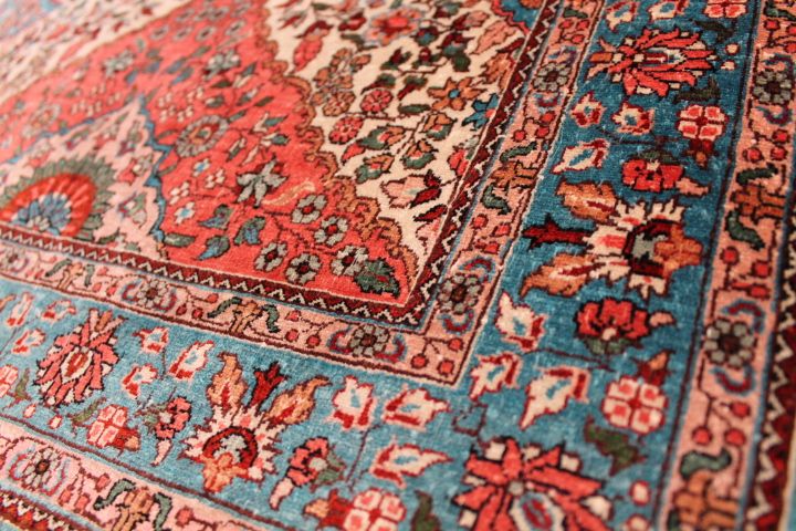 Silk Qom rug