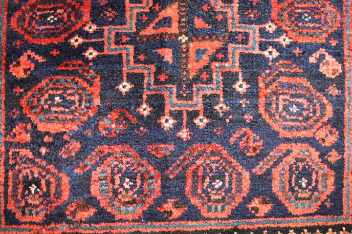 Antique Baluch bag face