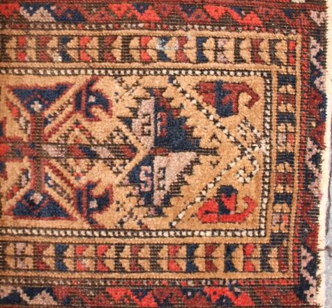 Antique Baluch prayer rug
