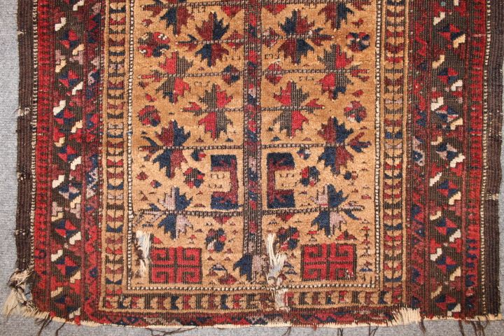 Antique Baluch prayer rug