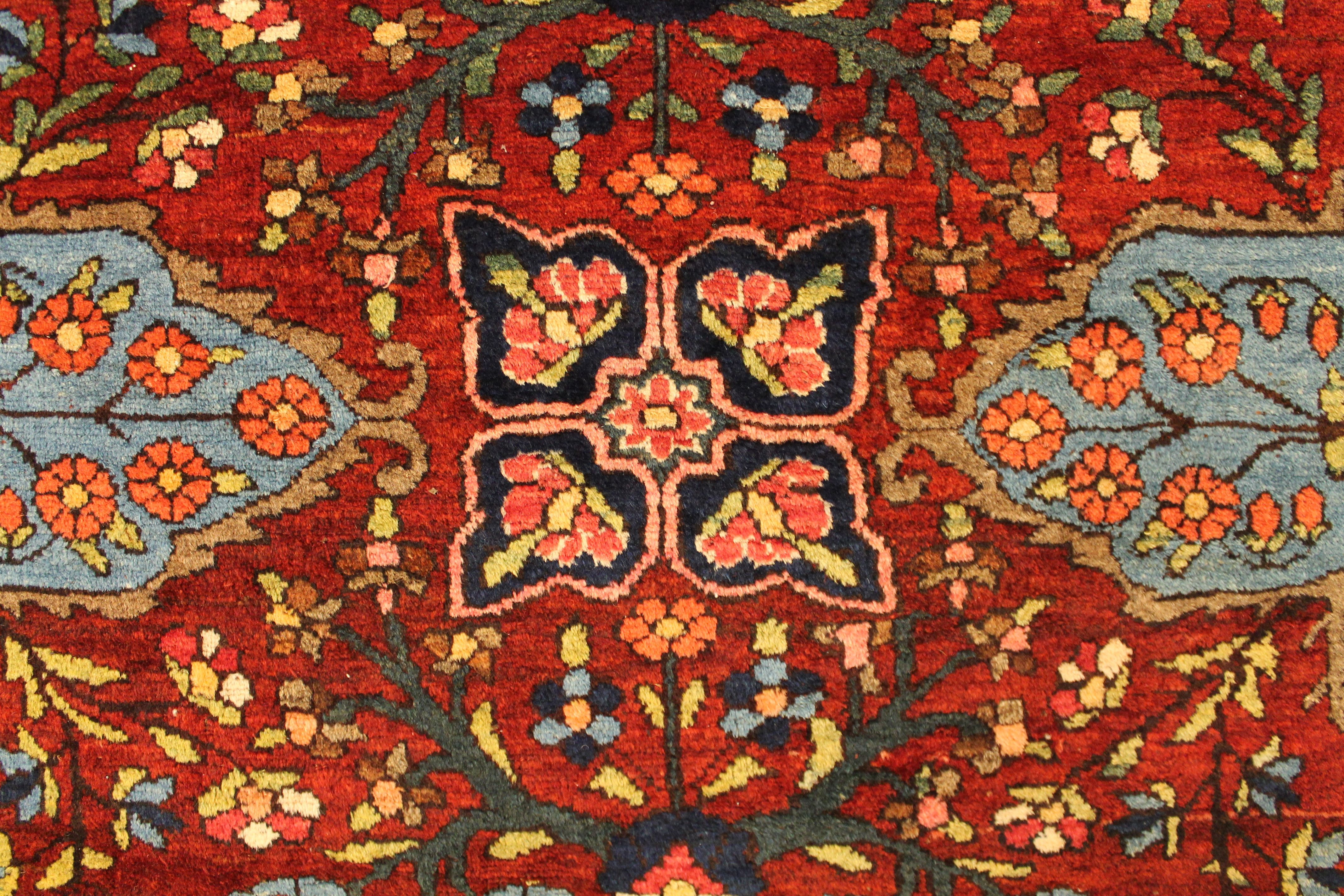 Antique Khamseh carpet