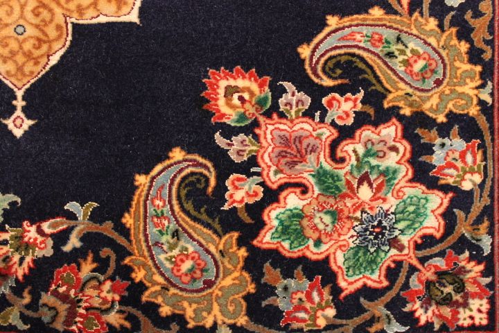 Antique Isfahan rug