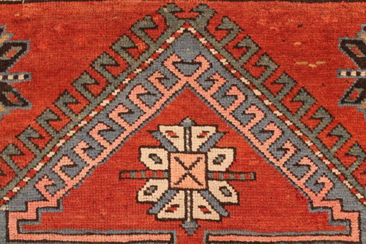 Antique Kazak rug