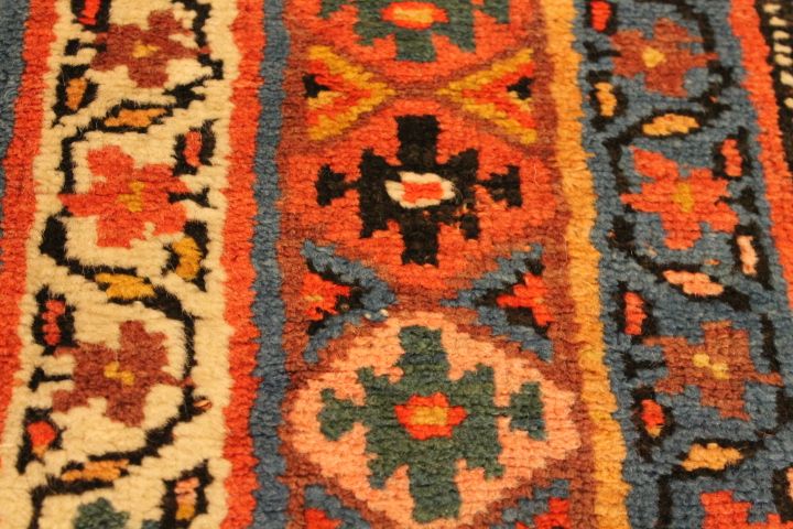 Antique Kurdish Jaff rug