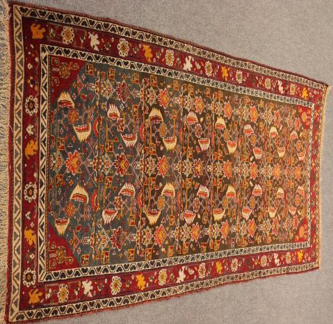 Antique Kashkuli rug