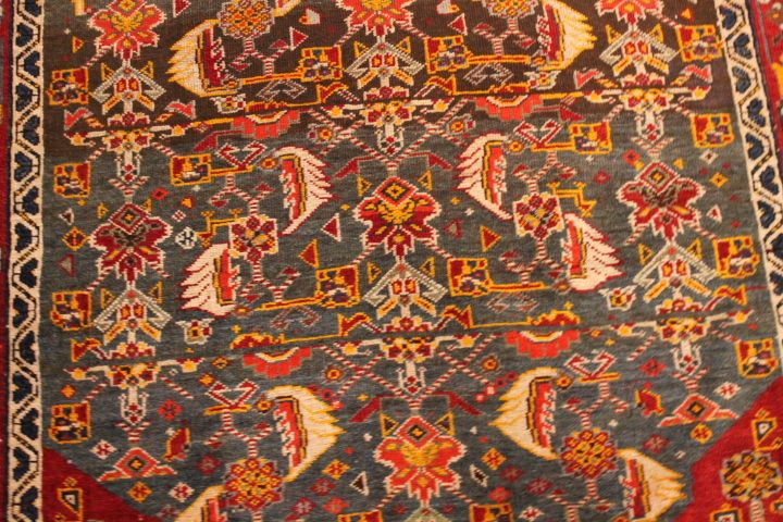 Antique Kashkuli rug