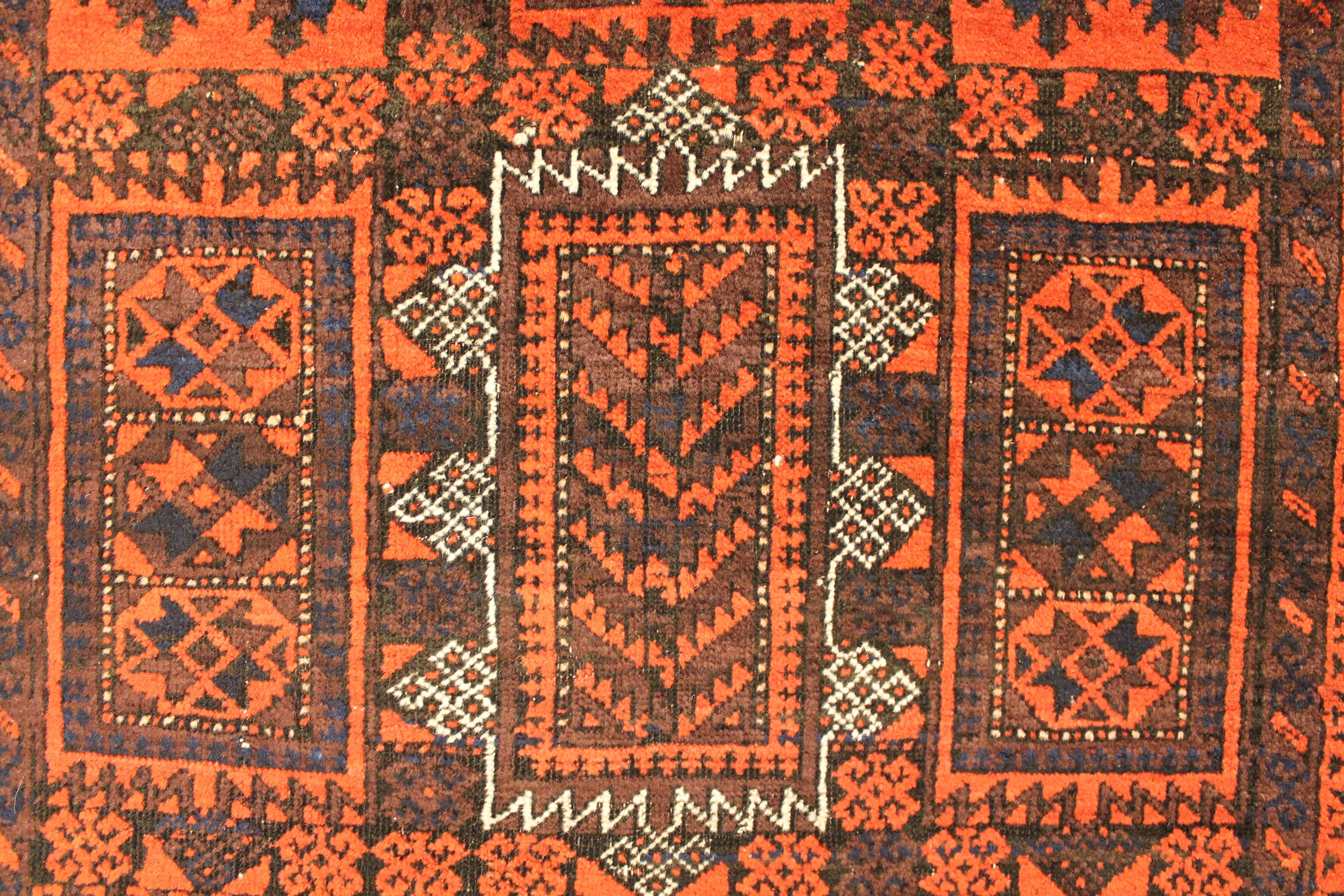 Antique Baluch rug