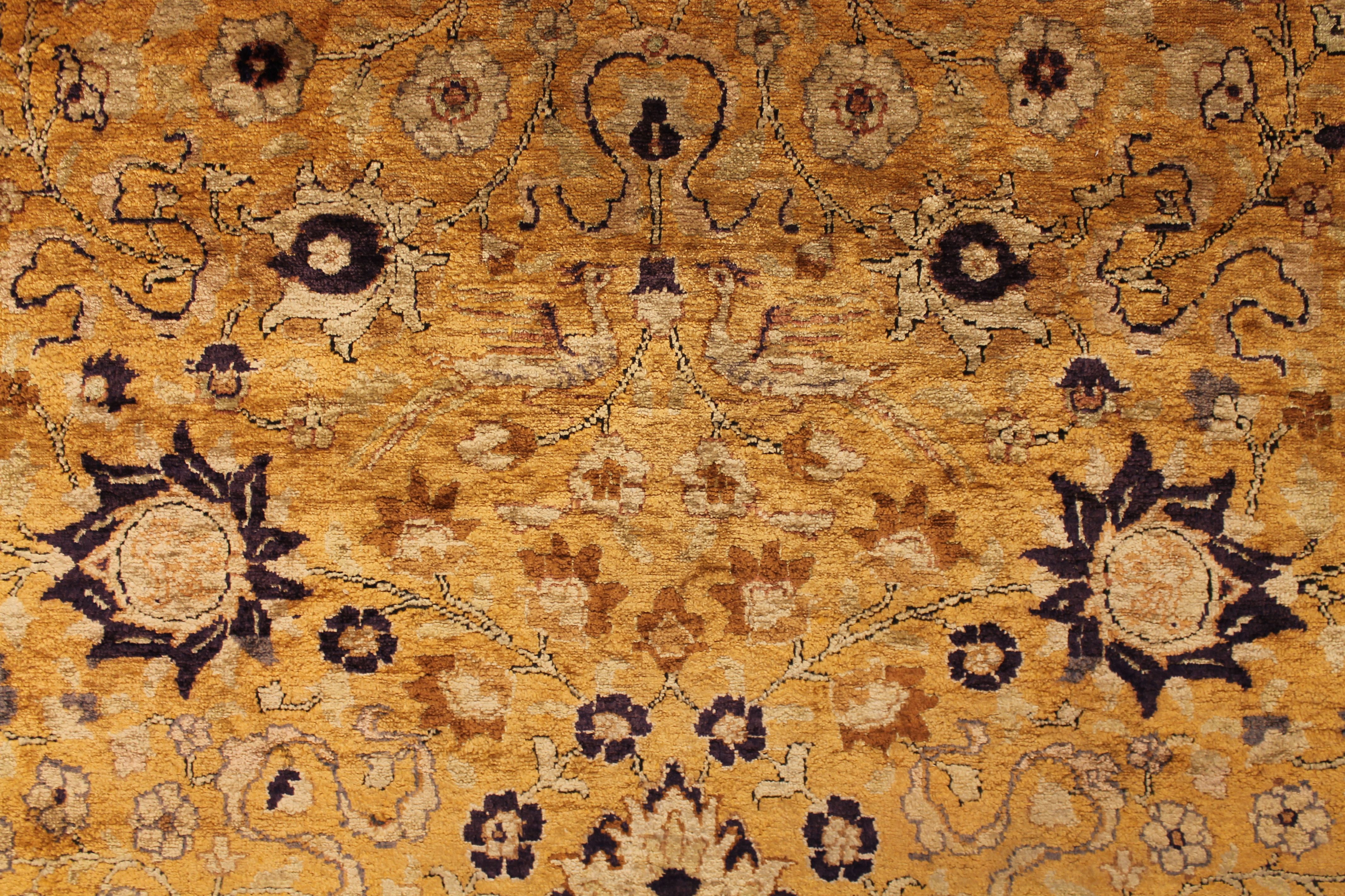 Antique Silk Turkish rug