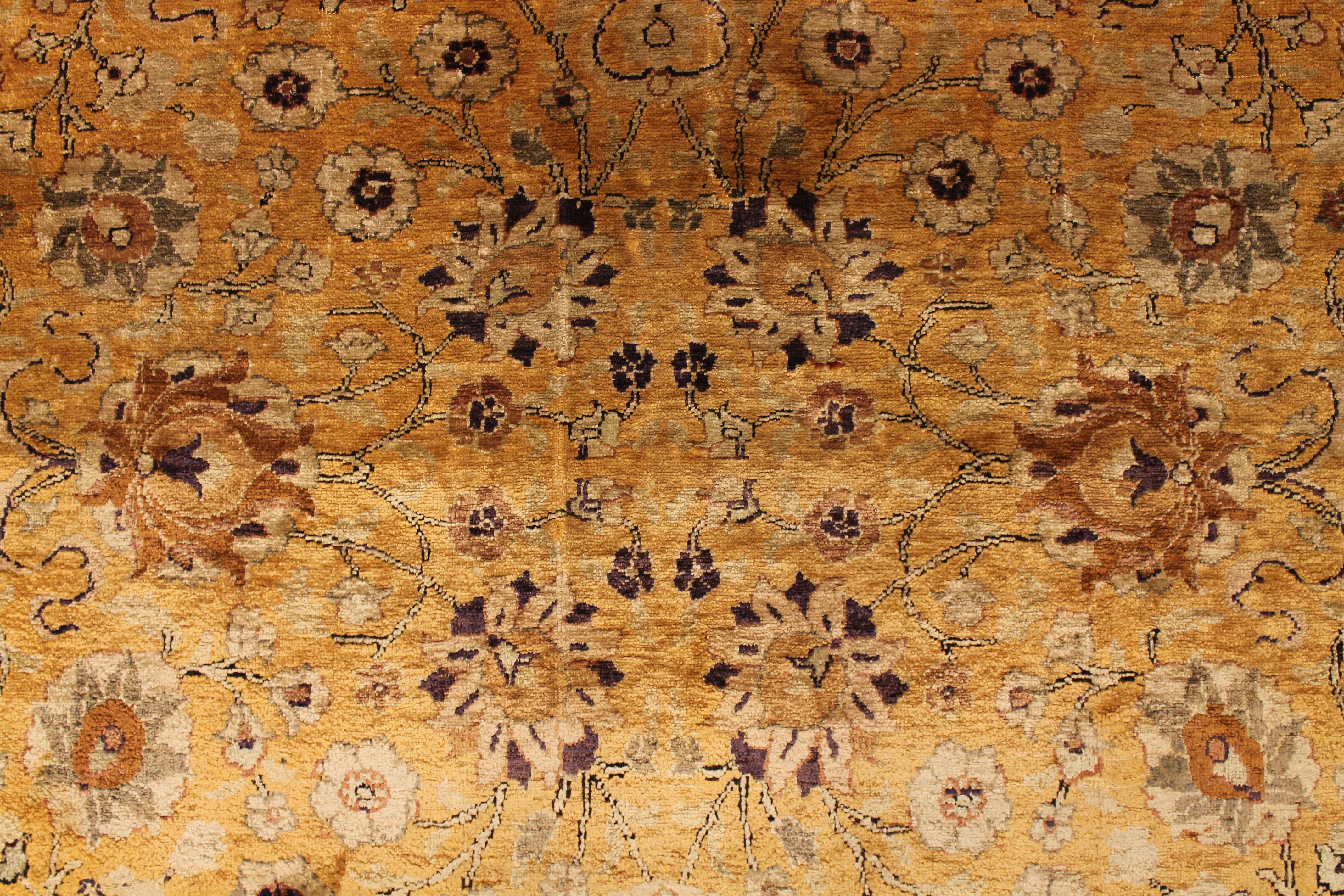 Antique Silk Turkish rug