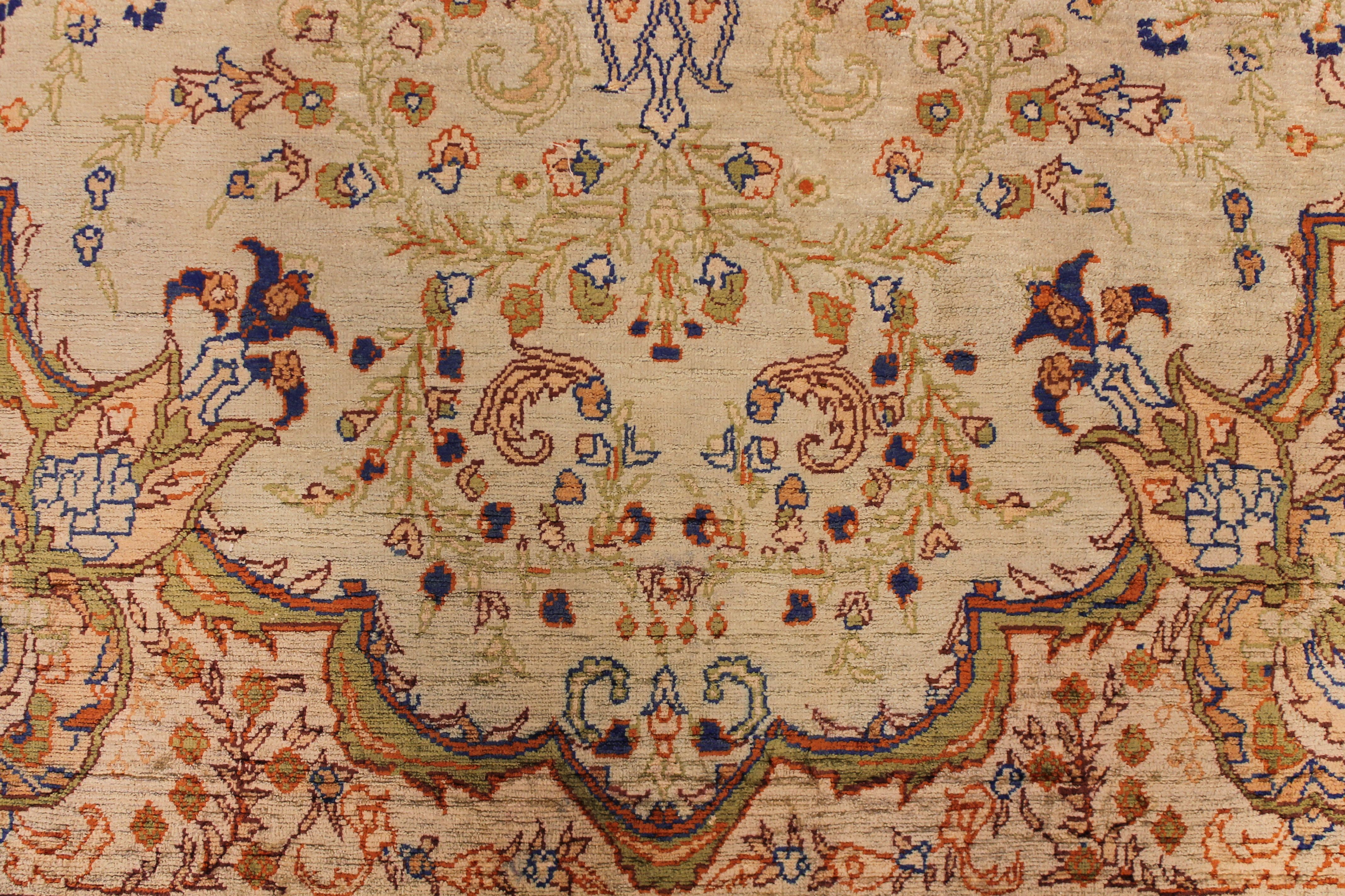 Turkish silk rug