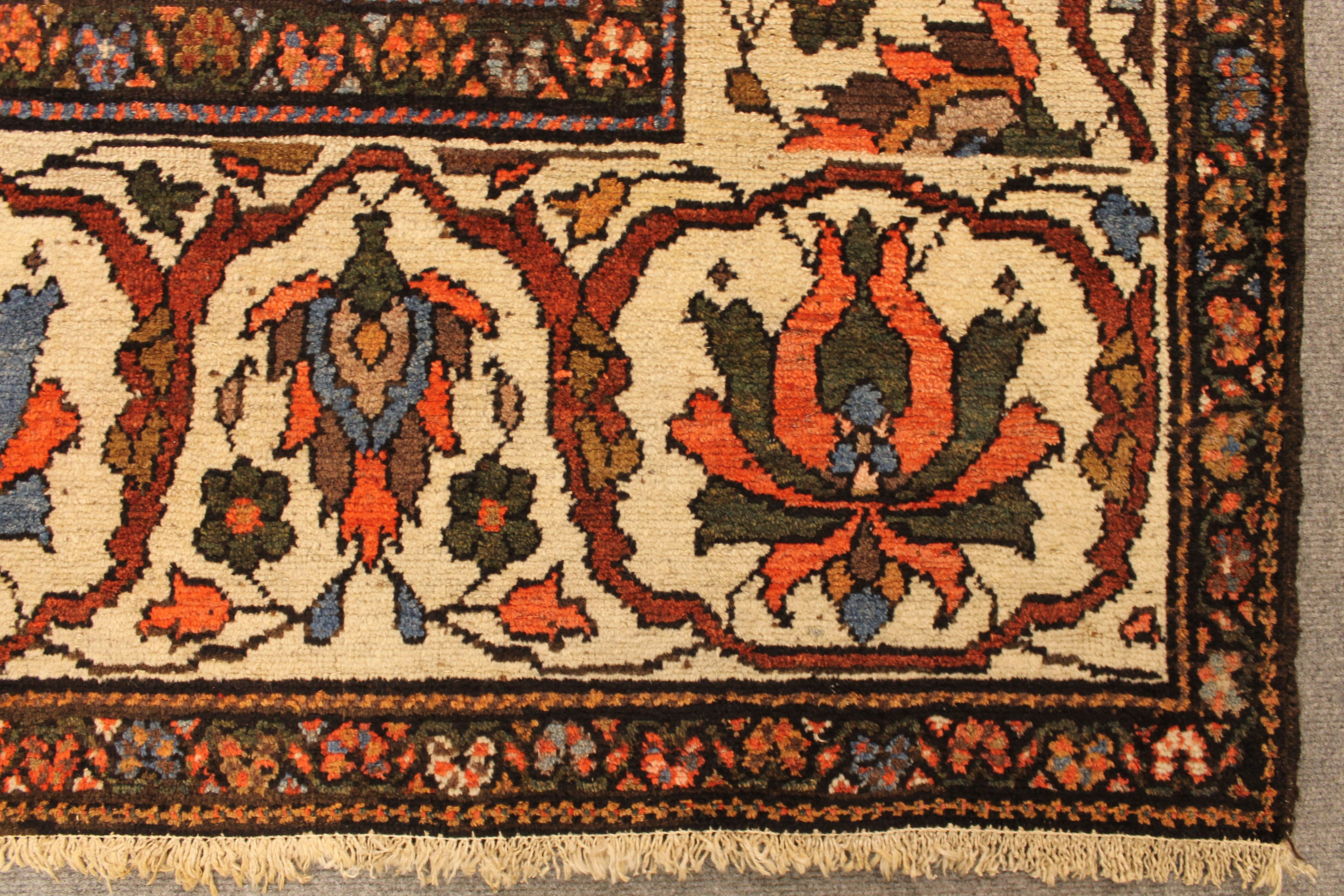 Antique Bakhtiar long rug