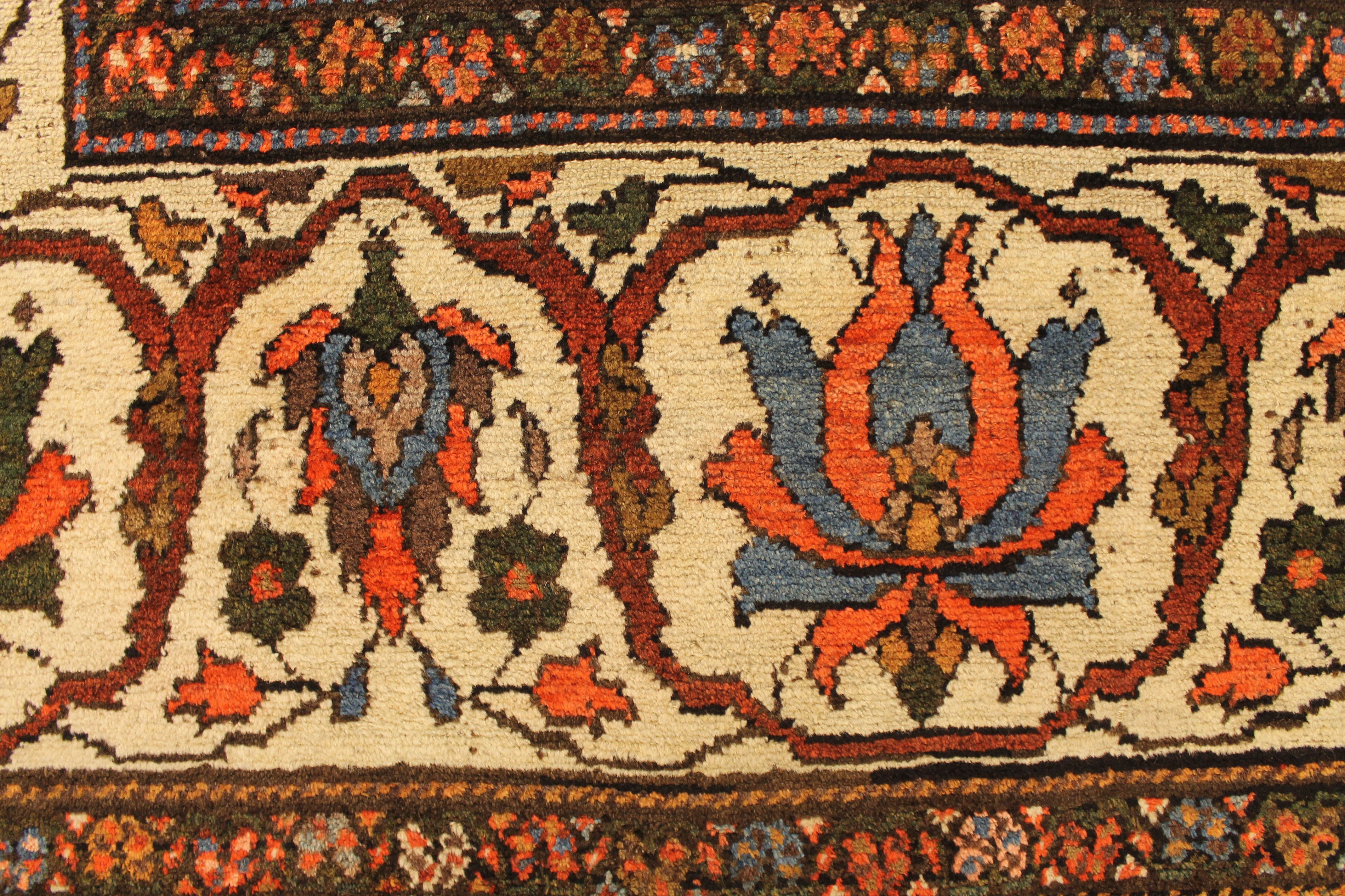 Antique Bakhtiar long rug