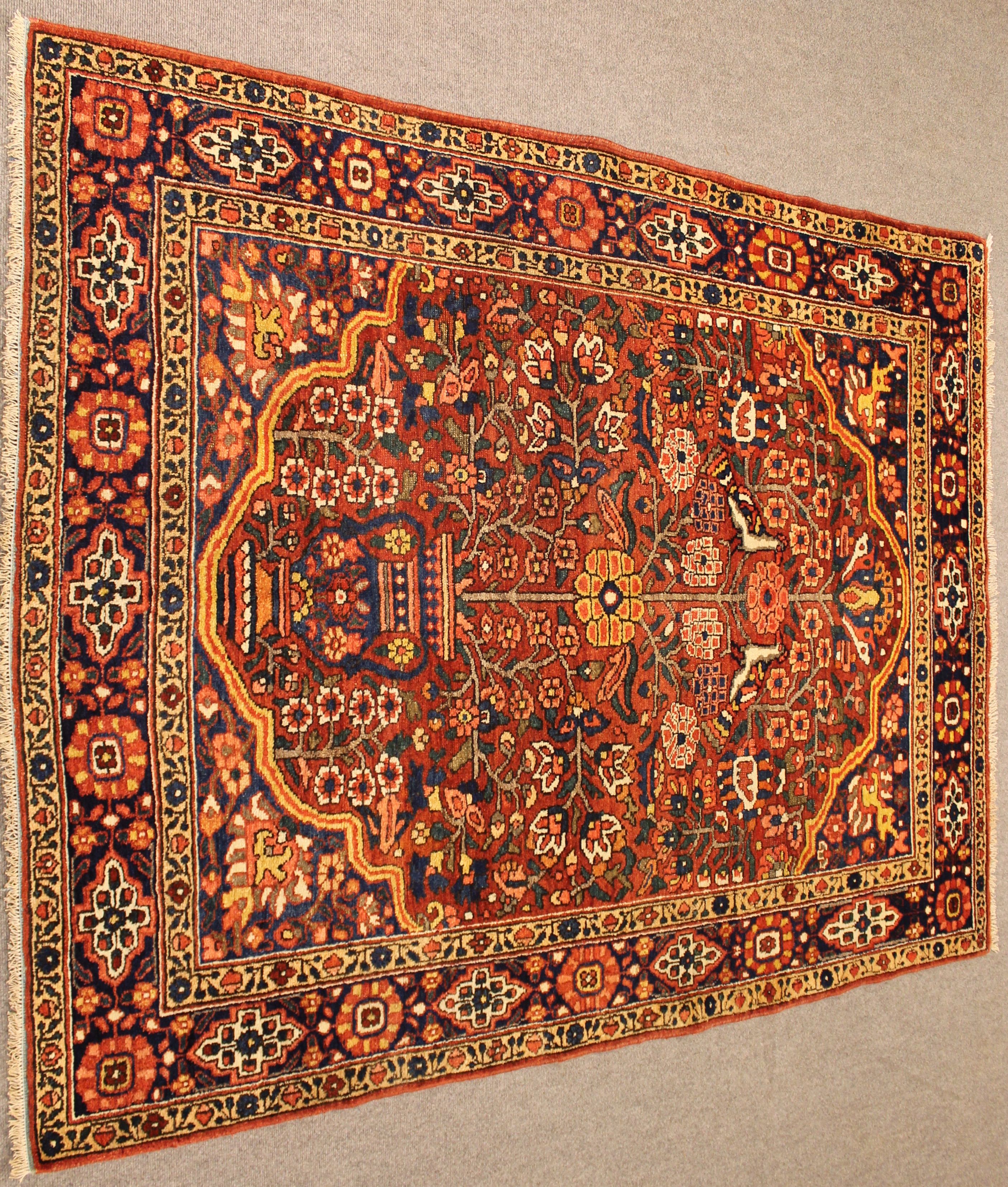 Antique Bakhtiari rug