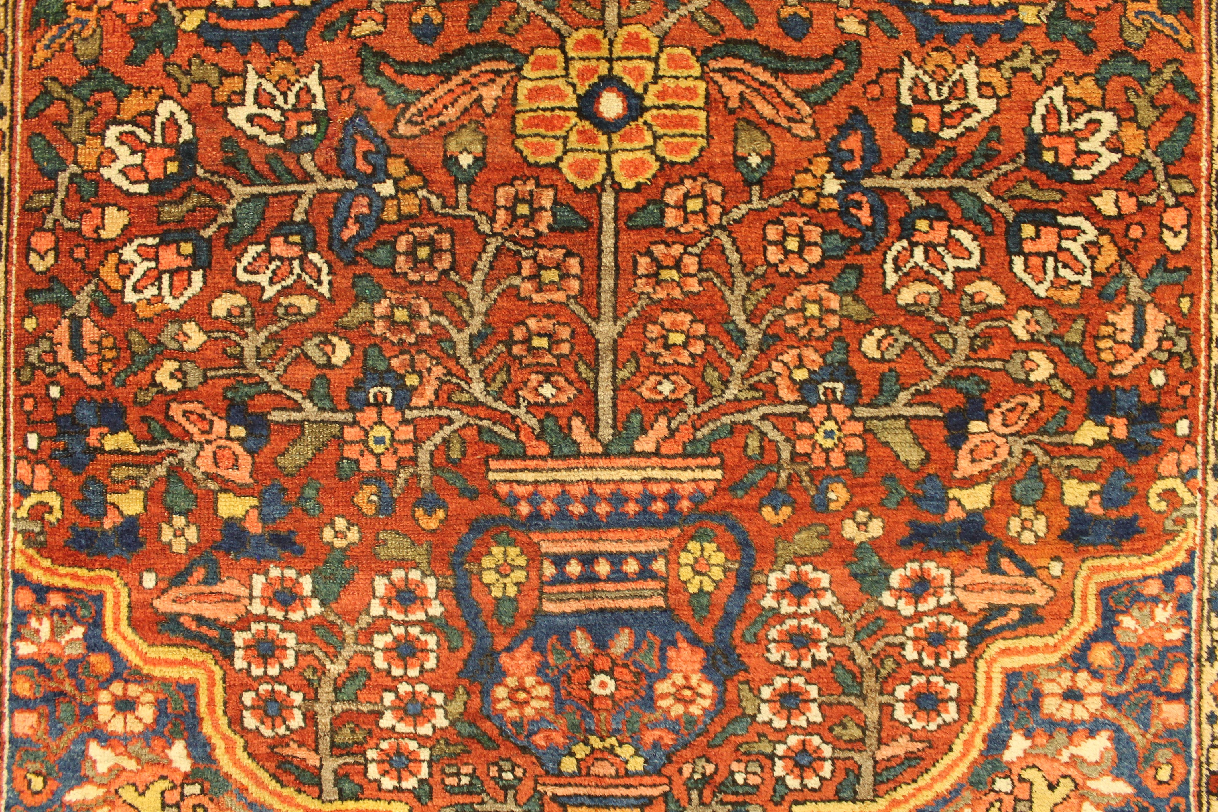 Antique Bakhtiari rug
