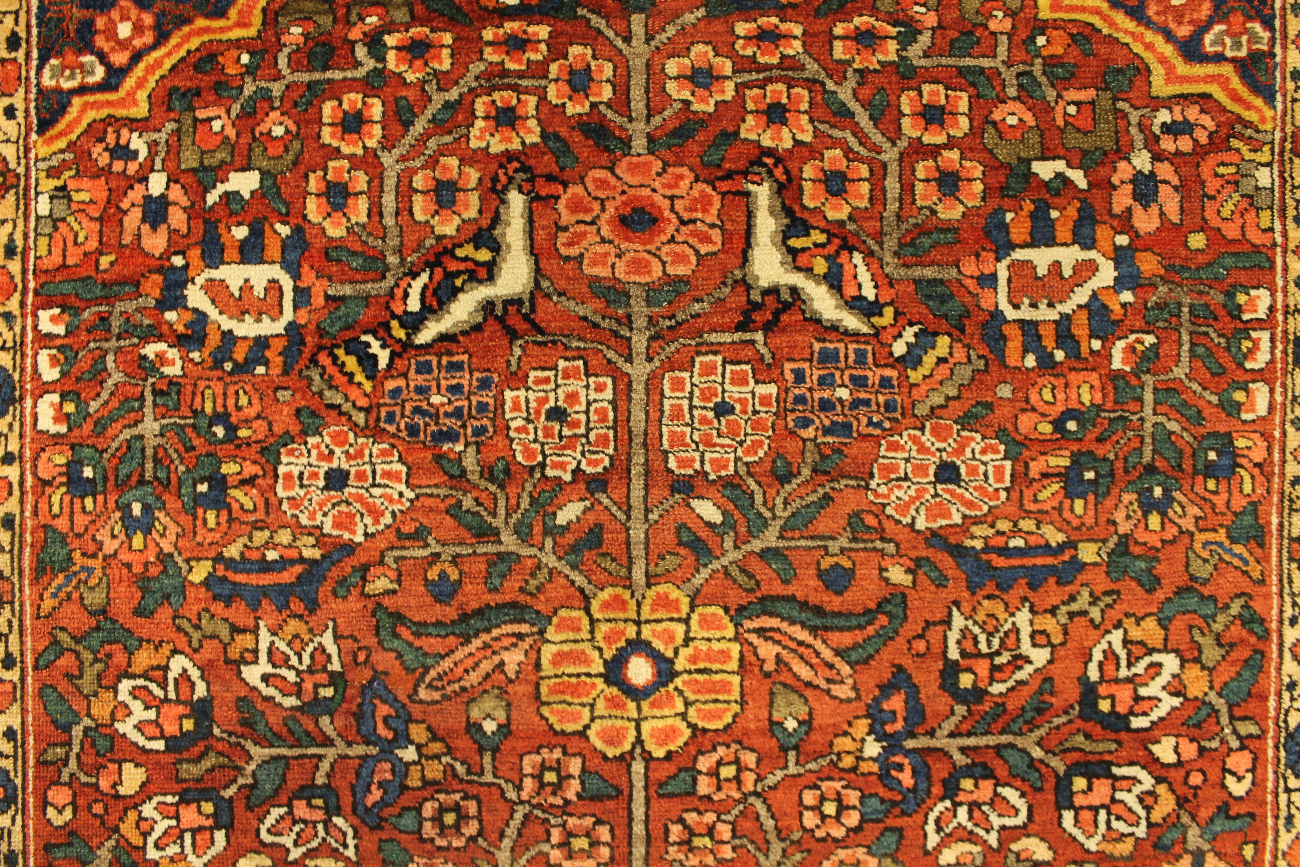 Antique Bakhtiari rug