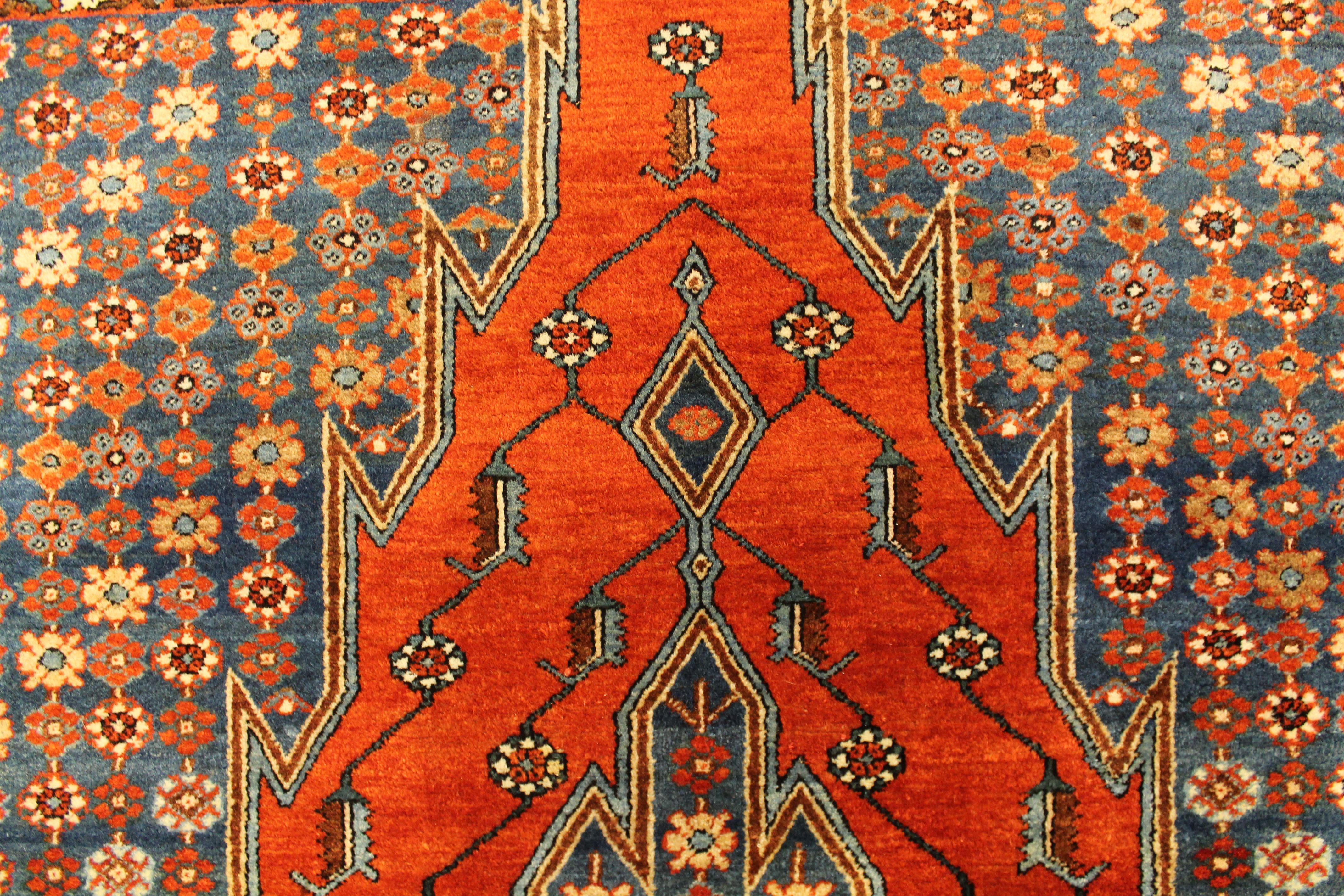Antique Mazlaghan rug