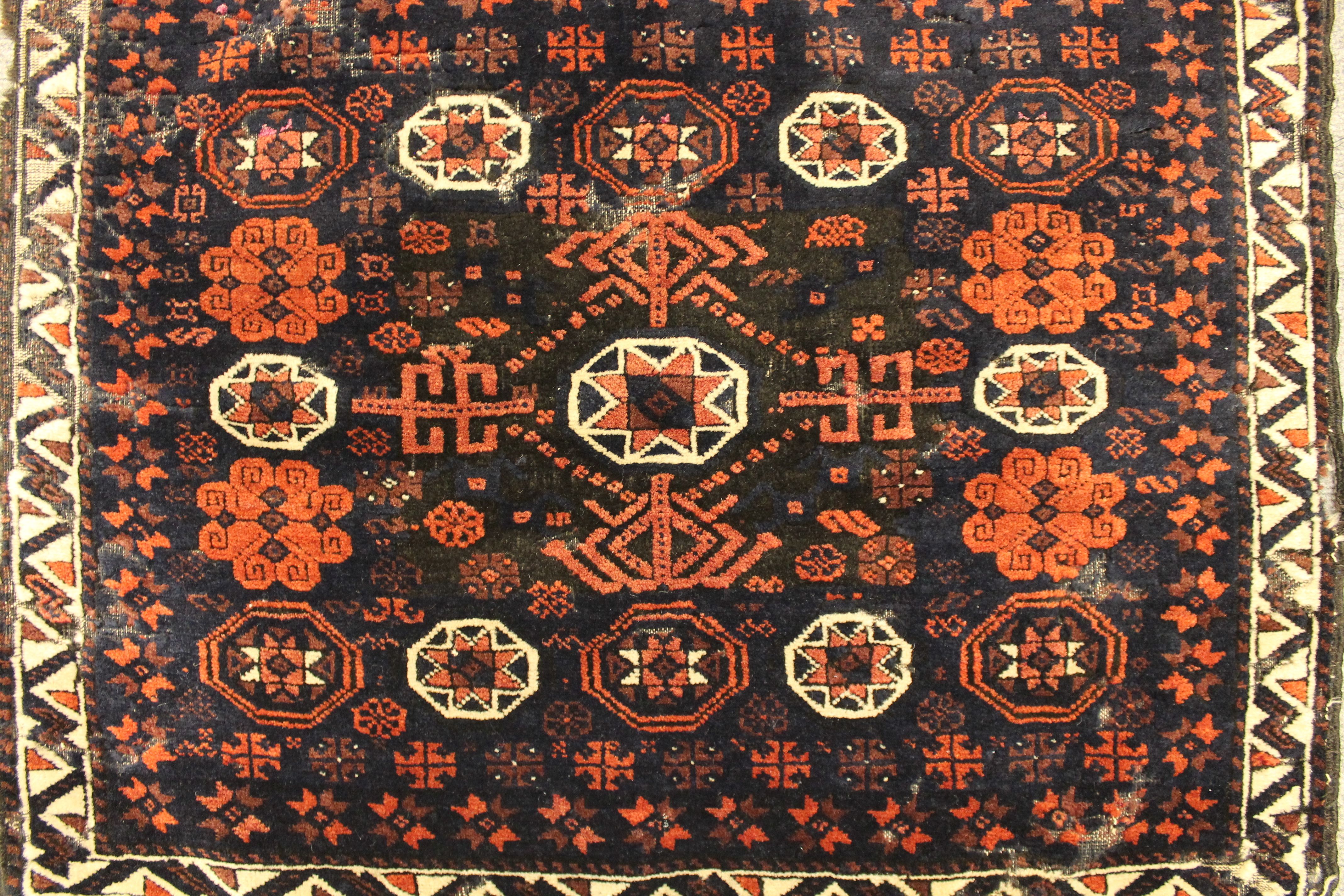 Antique Baluch bagface