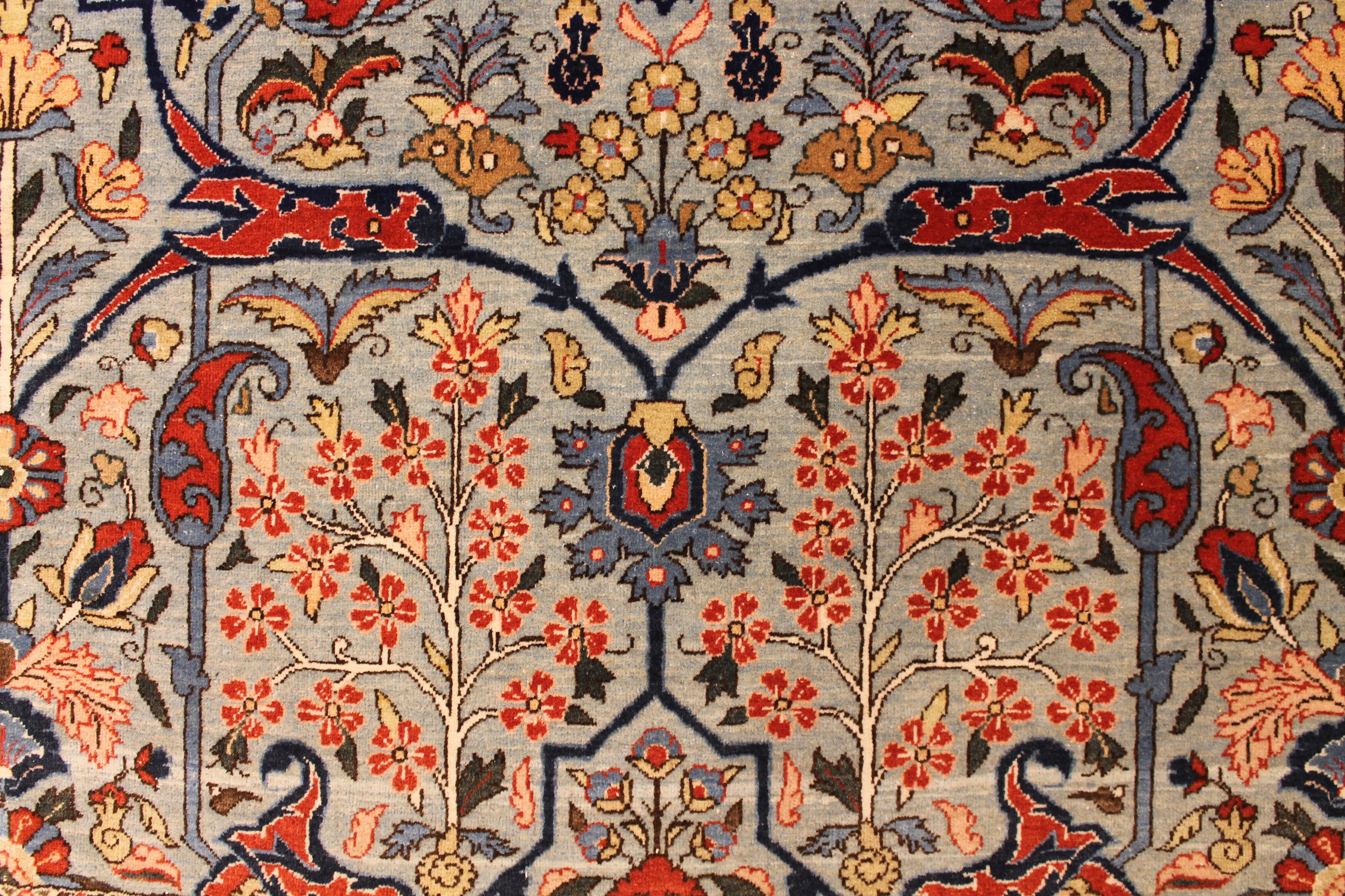 Antique Qom carpet